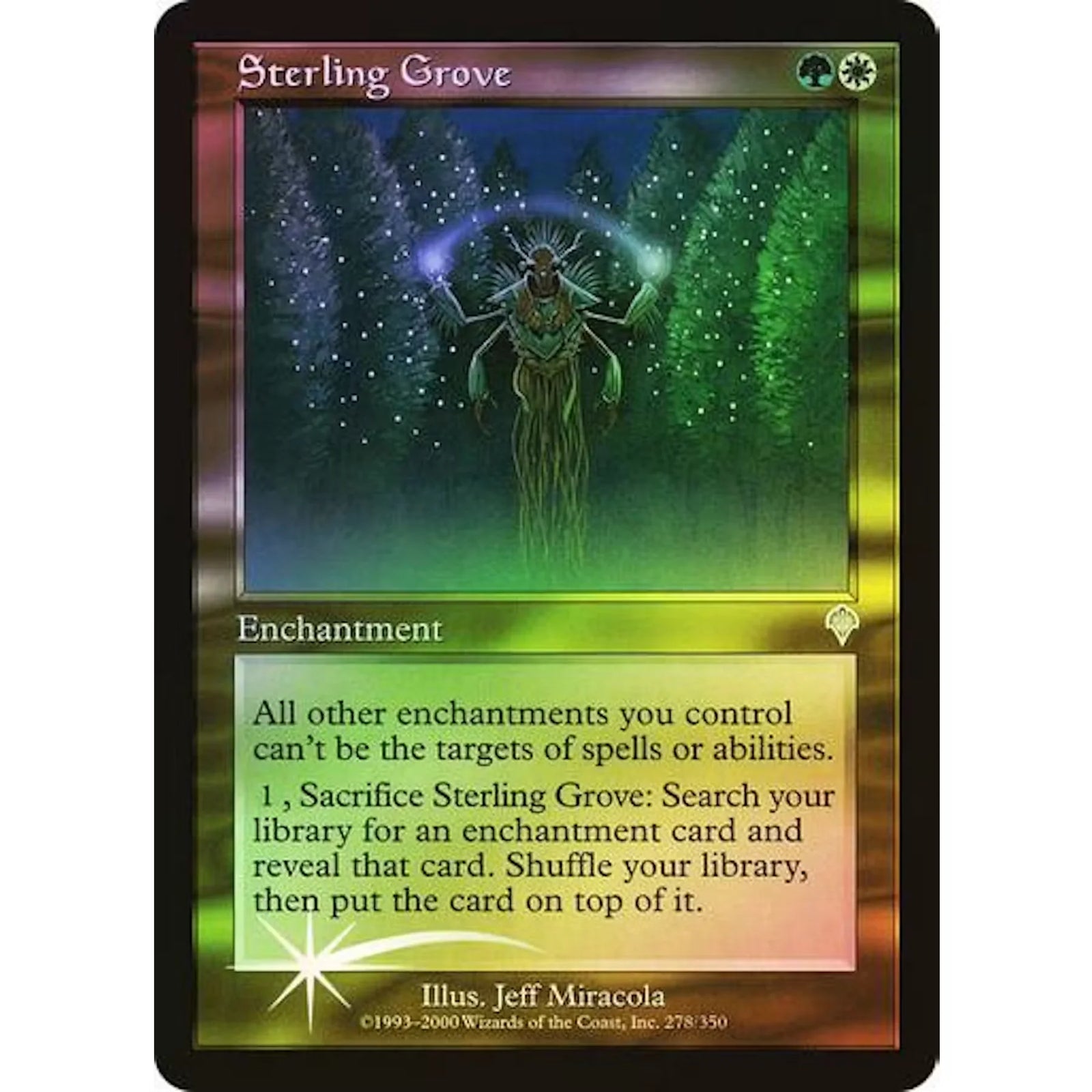 Magic the Gathering Sterling Grove Foil | Invasion Uncommon
