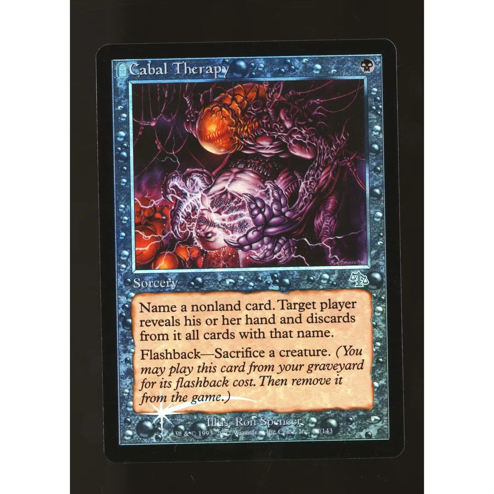 Magic the Gathering Cabal Therapy Foil | Judgment Uncommon NM