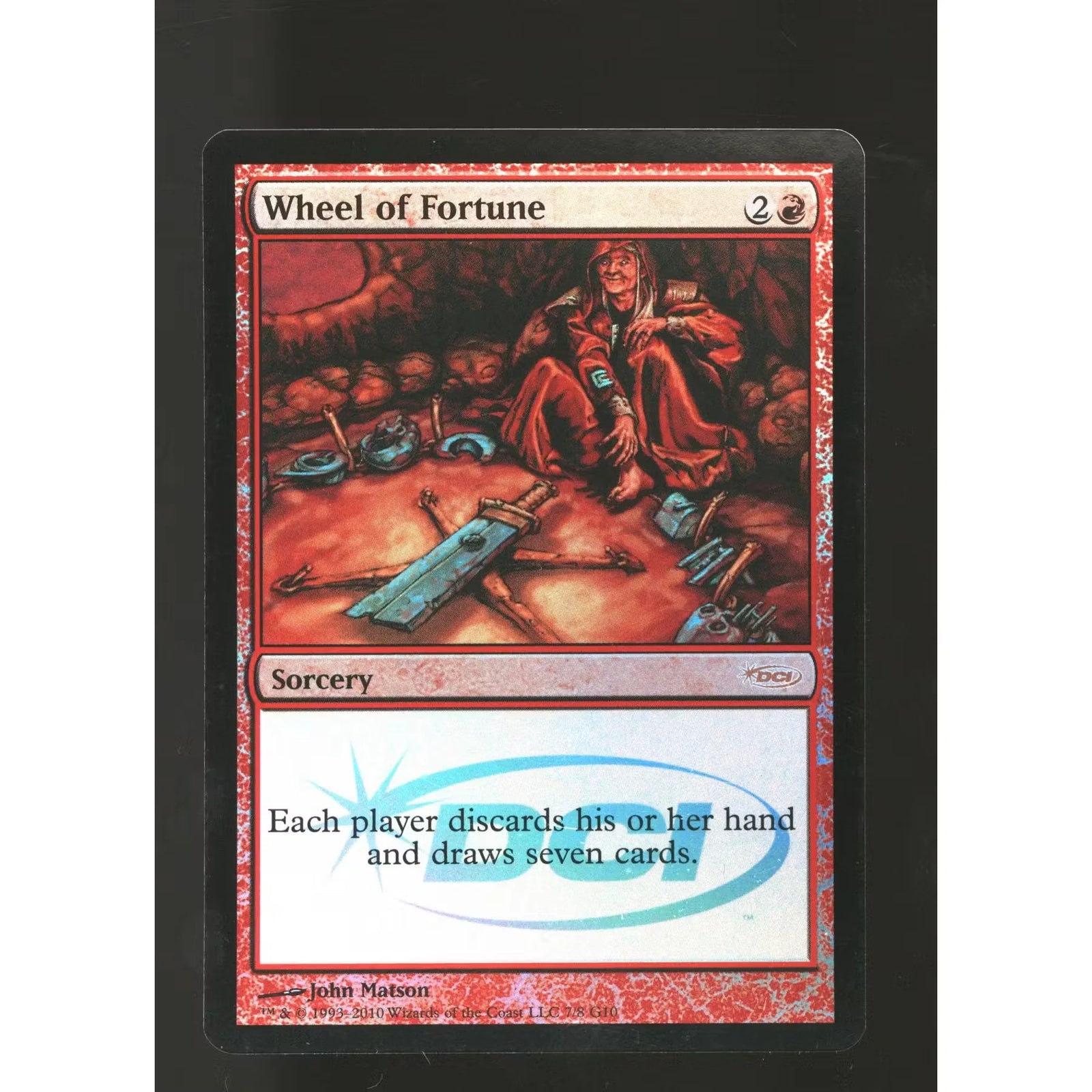 Magic the Gathering Judge Promo Foil Wheel of Fortune | Lightly Played