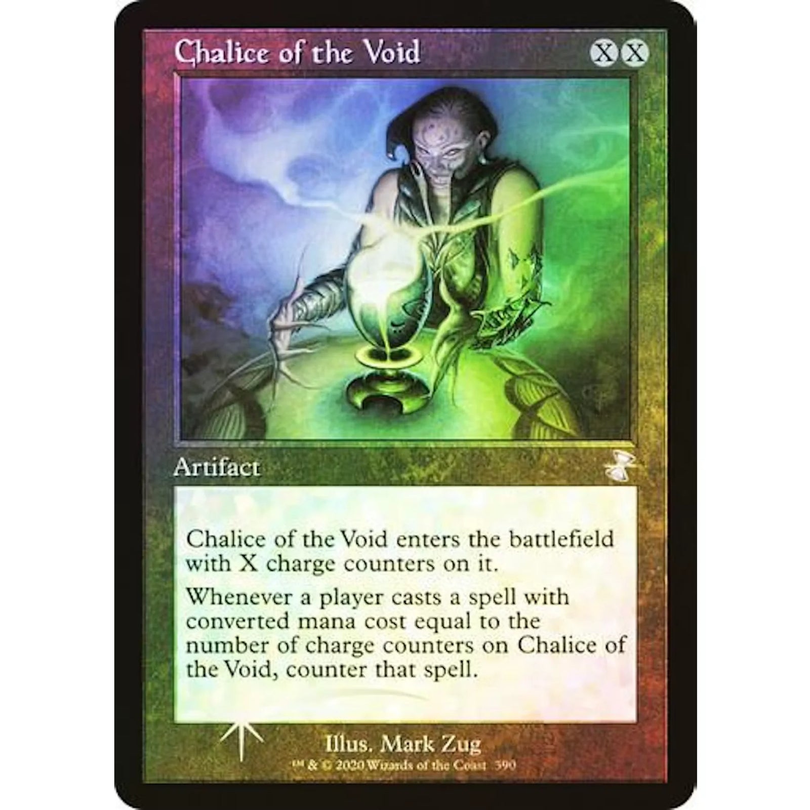 Magic the Gathering Chalice of the Void | Time Spiral Remastered Retro Foil