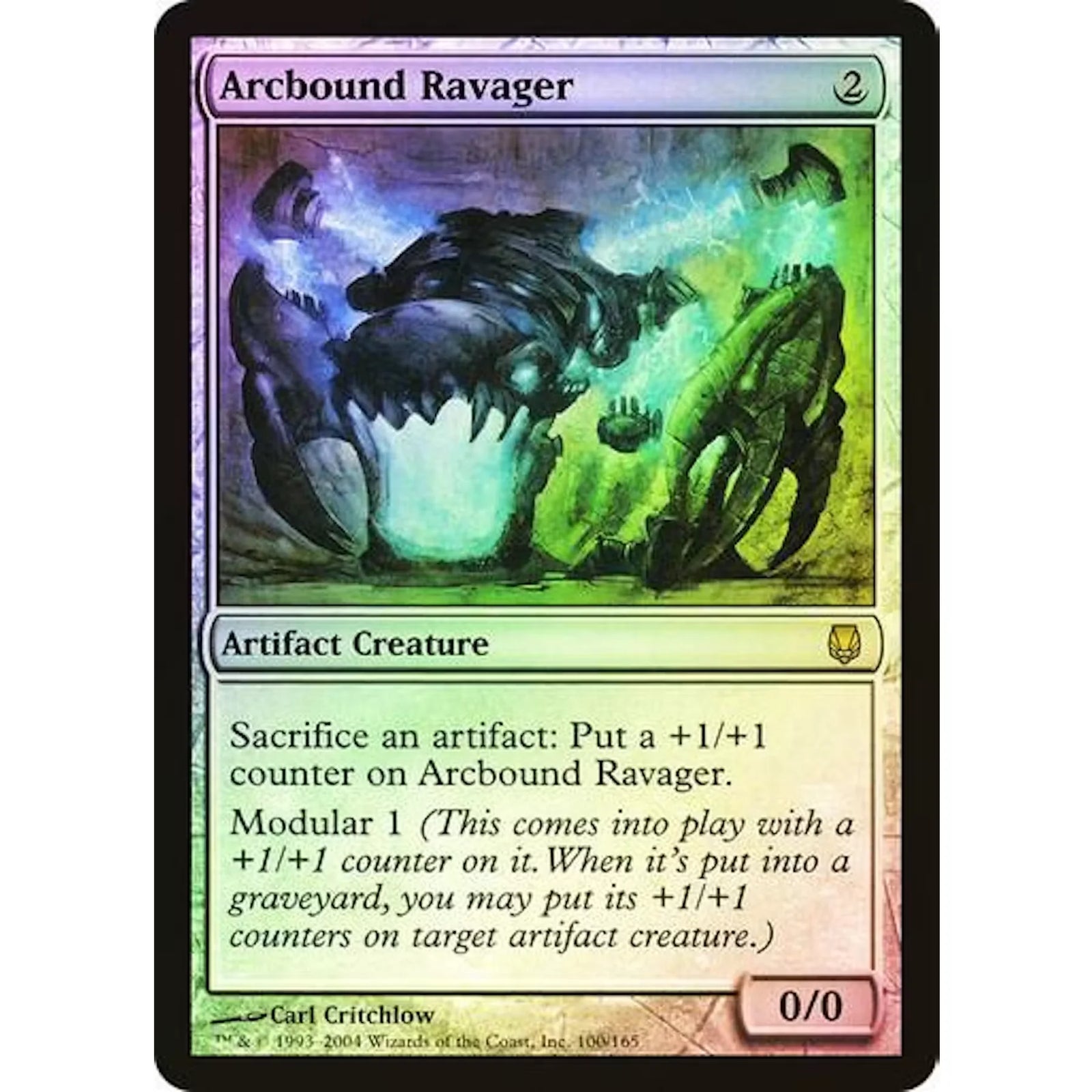 Magic the Gathering Arcbound Ravager Foil | Darksteel LP