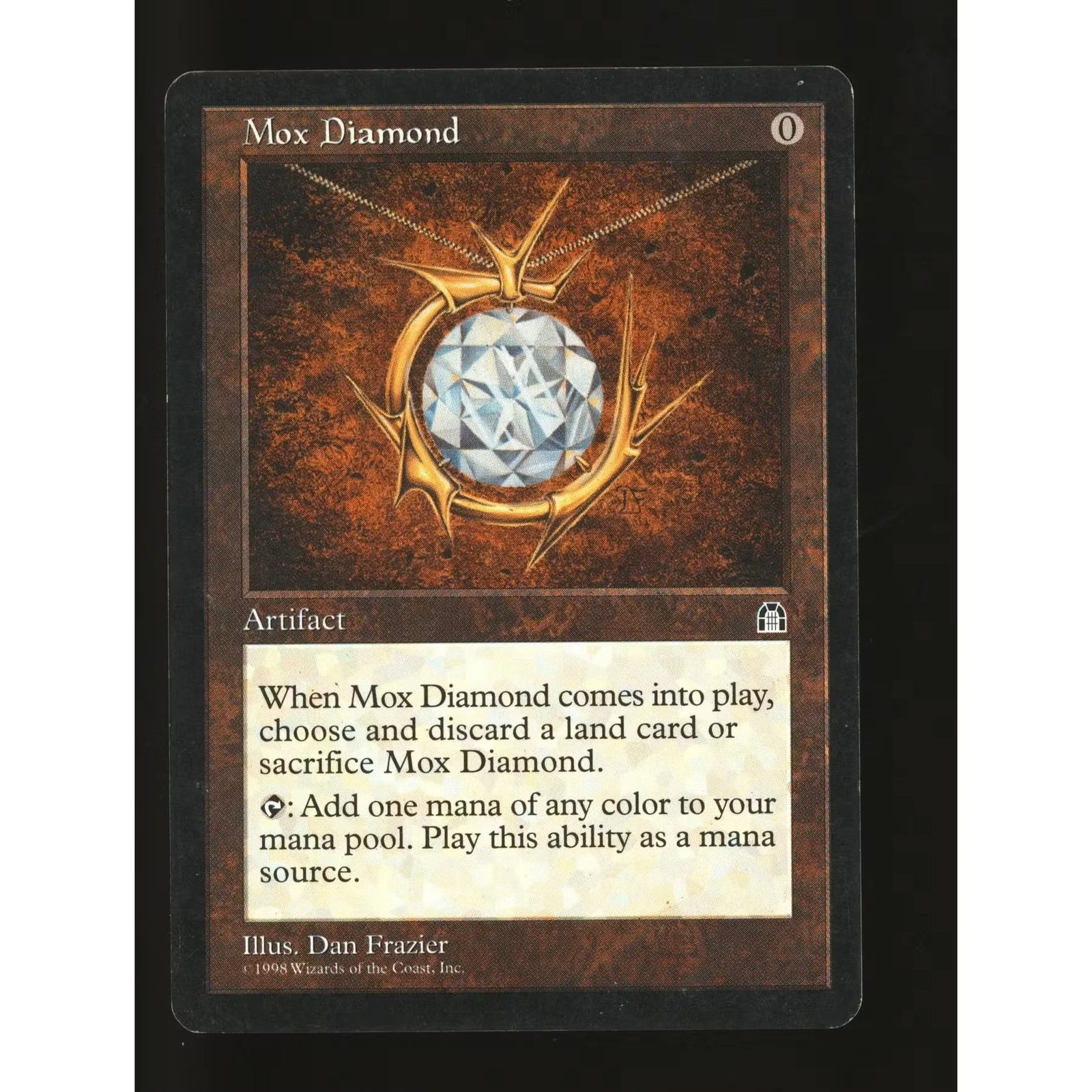 Magic the Gathering Mox Diamond Stronghold | Heavily Played