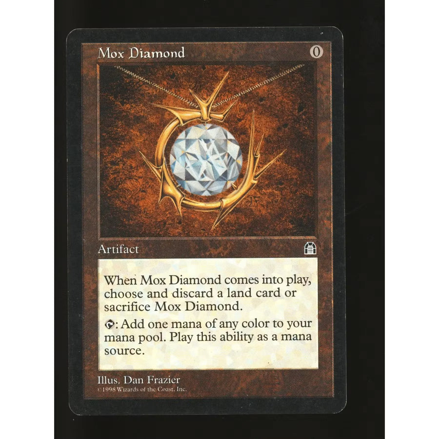 Magic the Gathering Mox Diamond Stronghold | Heavily Played