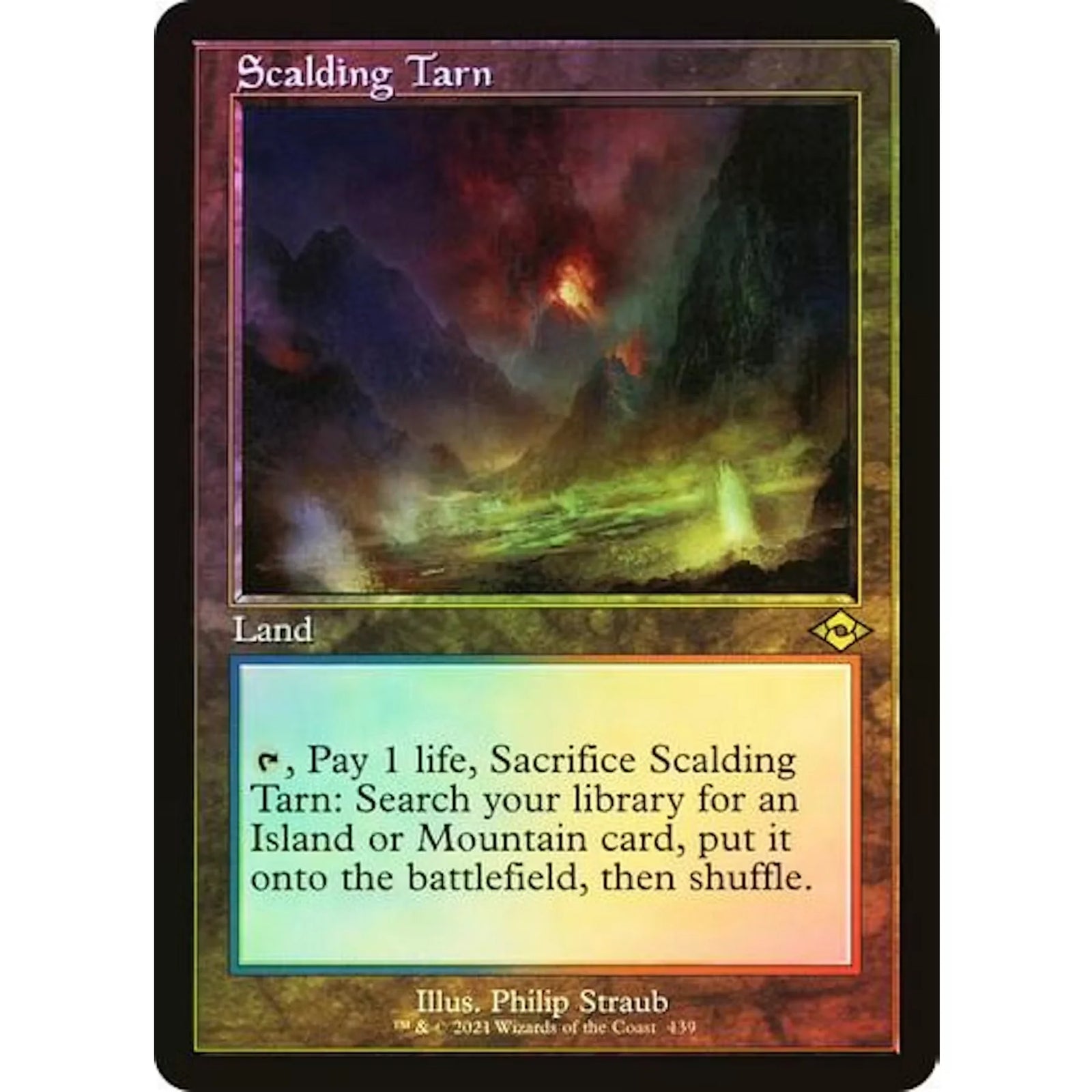 Scalding Tarn Modern Horizons 2 Retro Frame Foil | Near Mint