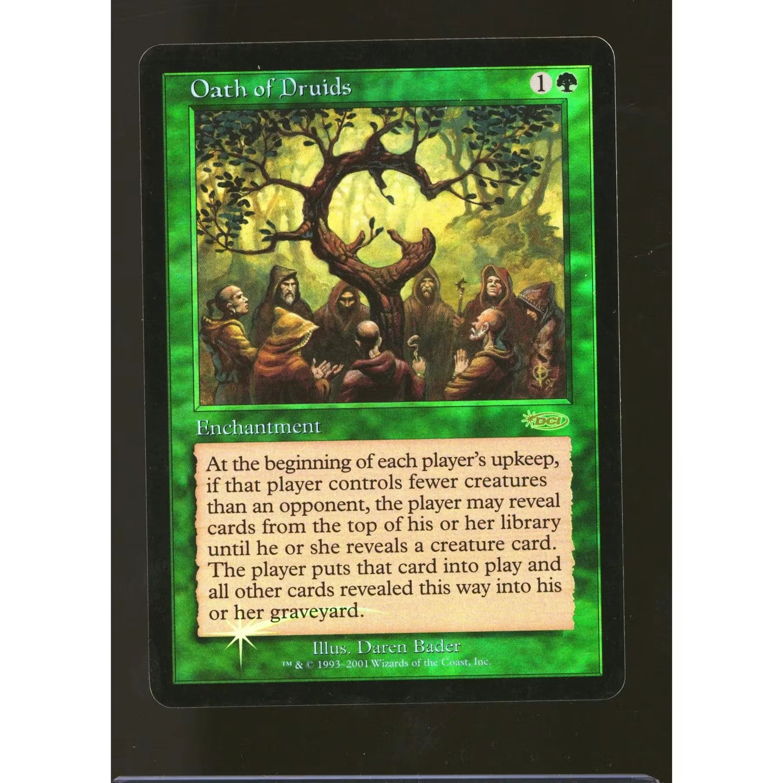 Magic the Gathering Oath of Druids Judge Promo FOIL | Lightly Played