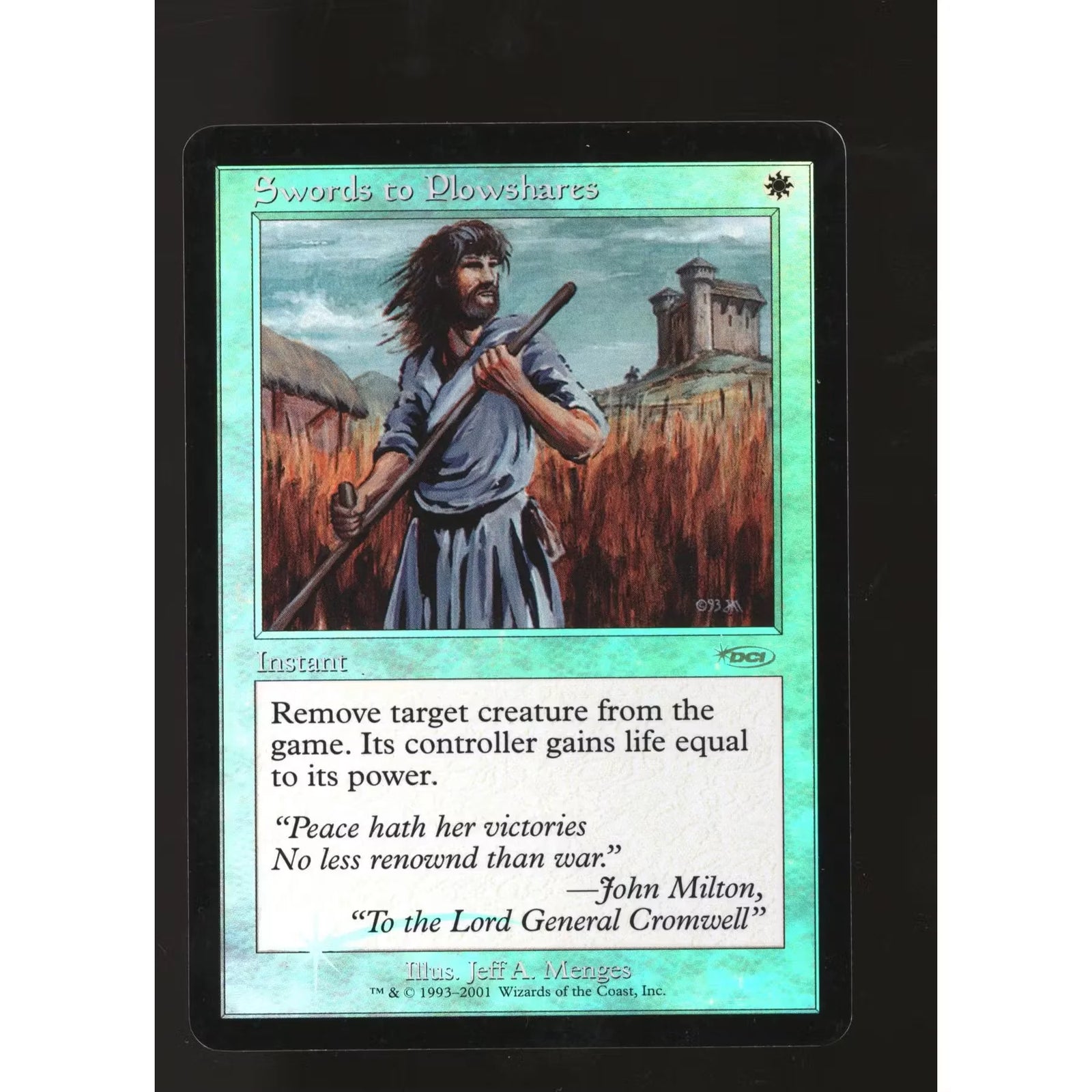 Magic the Gathering Swords to Plowshares Judge Promo | FNM DCI Foil