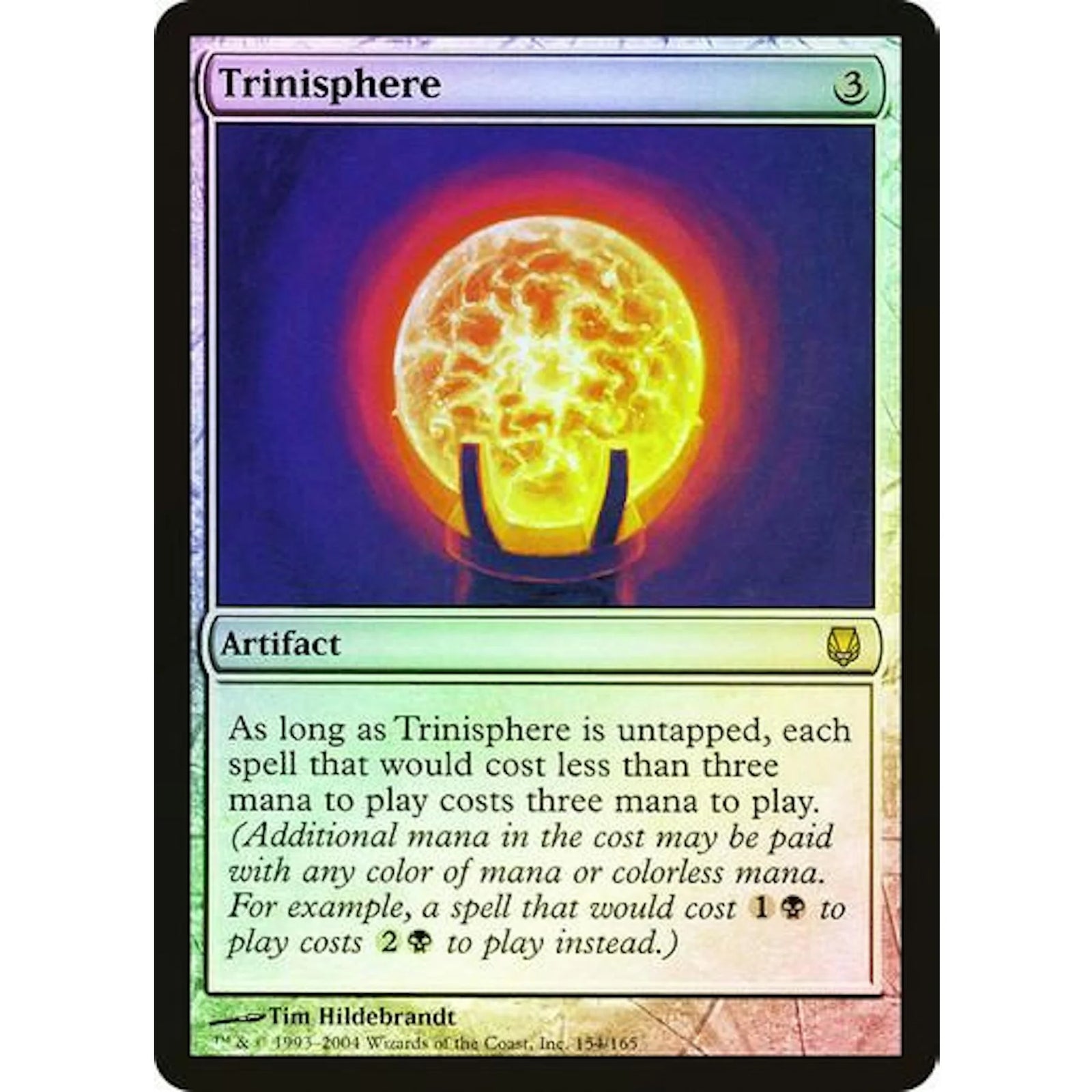 Magic the Gathering Trinisphere Foil | Darksteel Rare