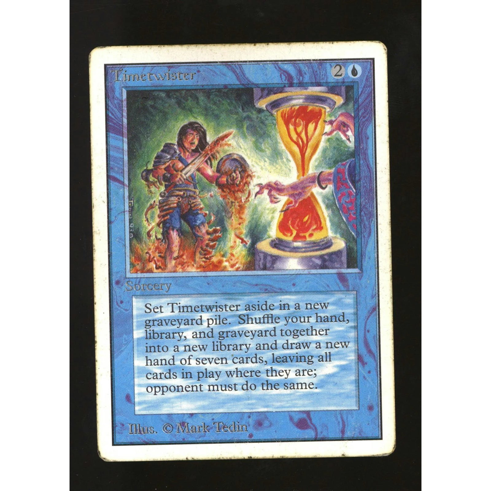 Magic the Gathering Unlimited Timetwister | Heavy Play Rare