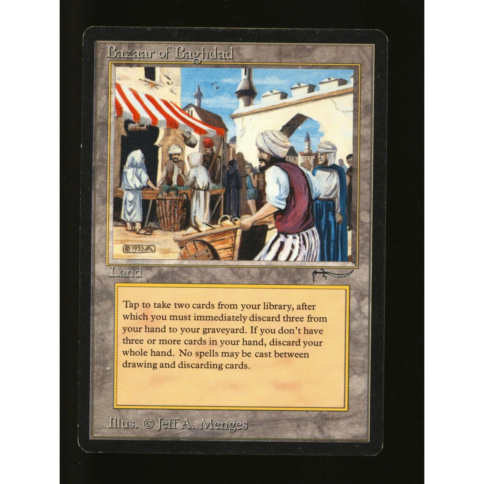 Bazaar of Baghdad Magic the Gathering Arabian Nights | Moderate Play