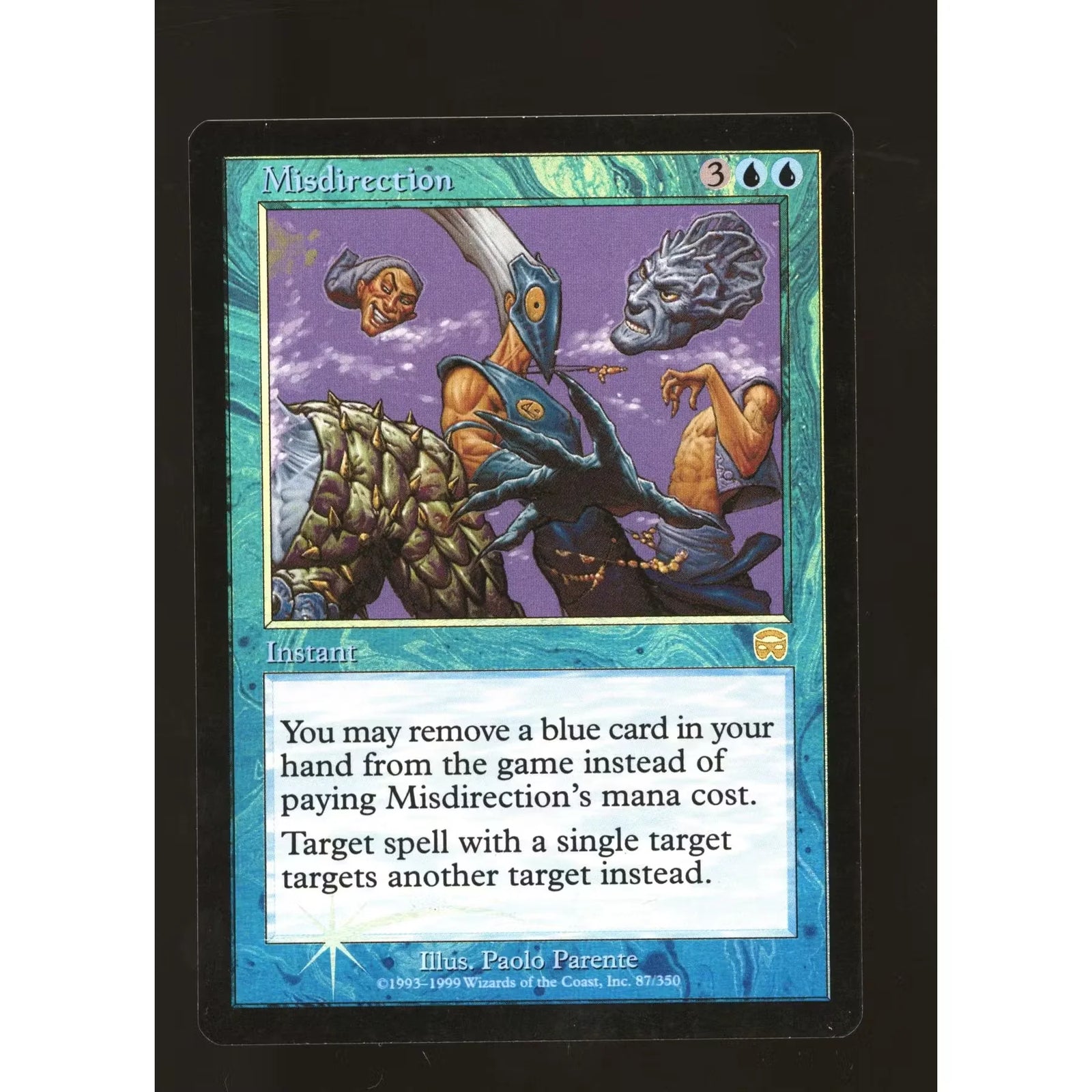 Magic the Gathering Misdirection Foil | Mercadian Masques Rare