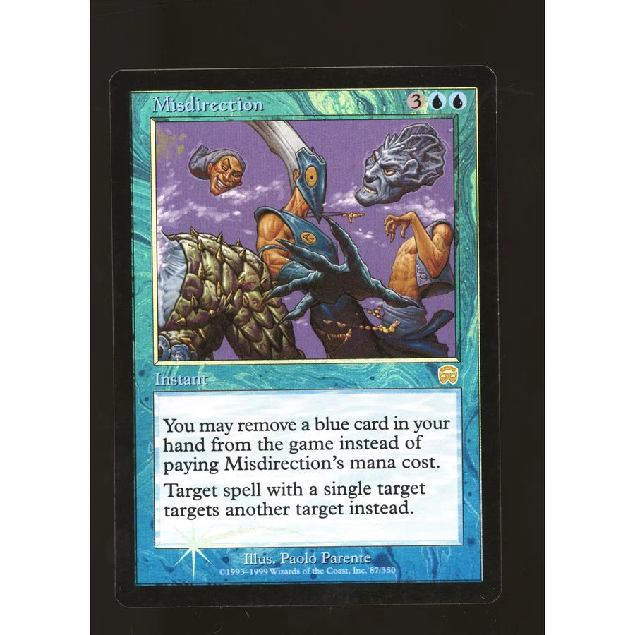 Magic the Gathering Misdirection Foil | Mercadian Masques Rare