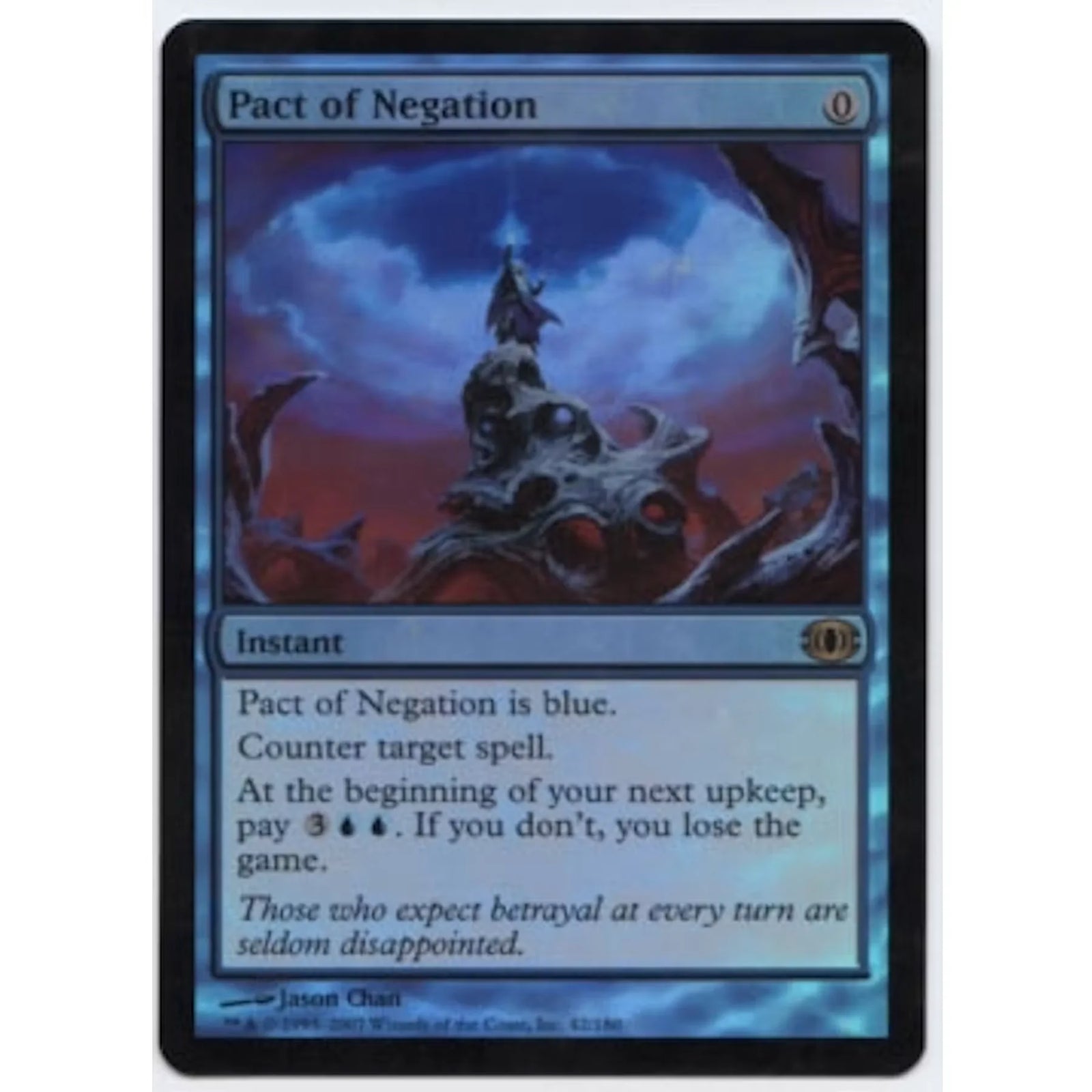 Magic the Gathering Pact of Negation Foil | Future Sight Near Mint