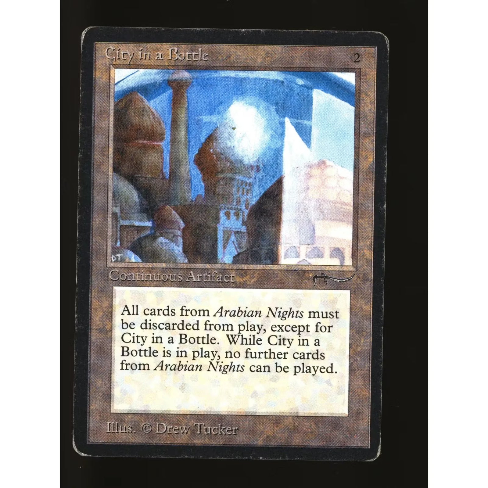 Magic the Gathering City in a Bottle | Arabian Nights Rare