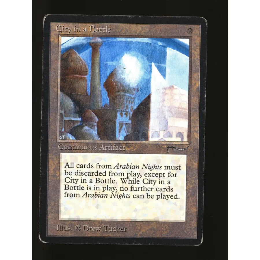 Magic the Gathering City in a Bottle | Arabian Nights Rare