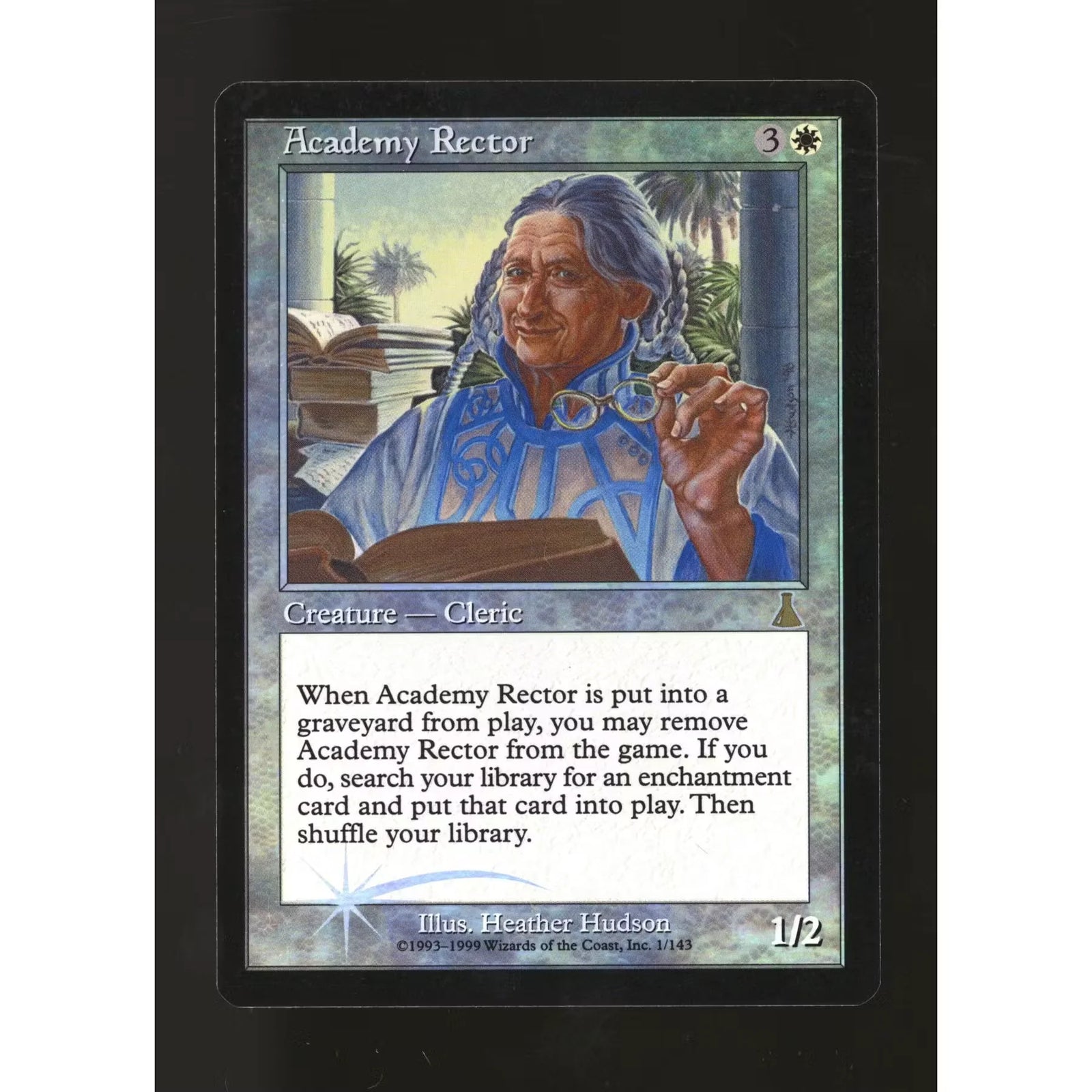 Academy Rector Foil Urza's Destiny | Light Play Condition