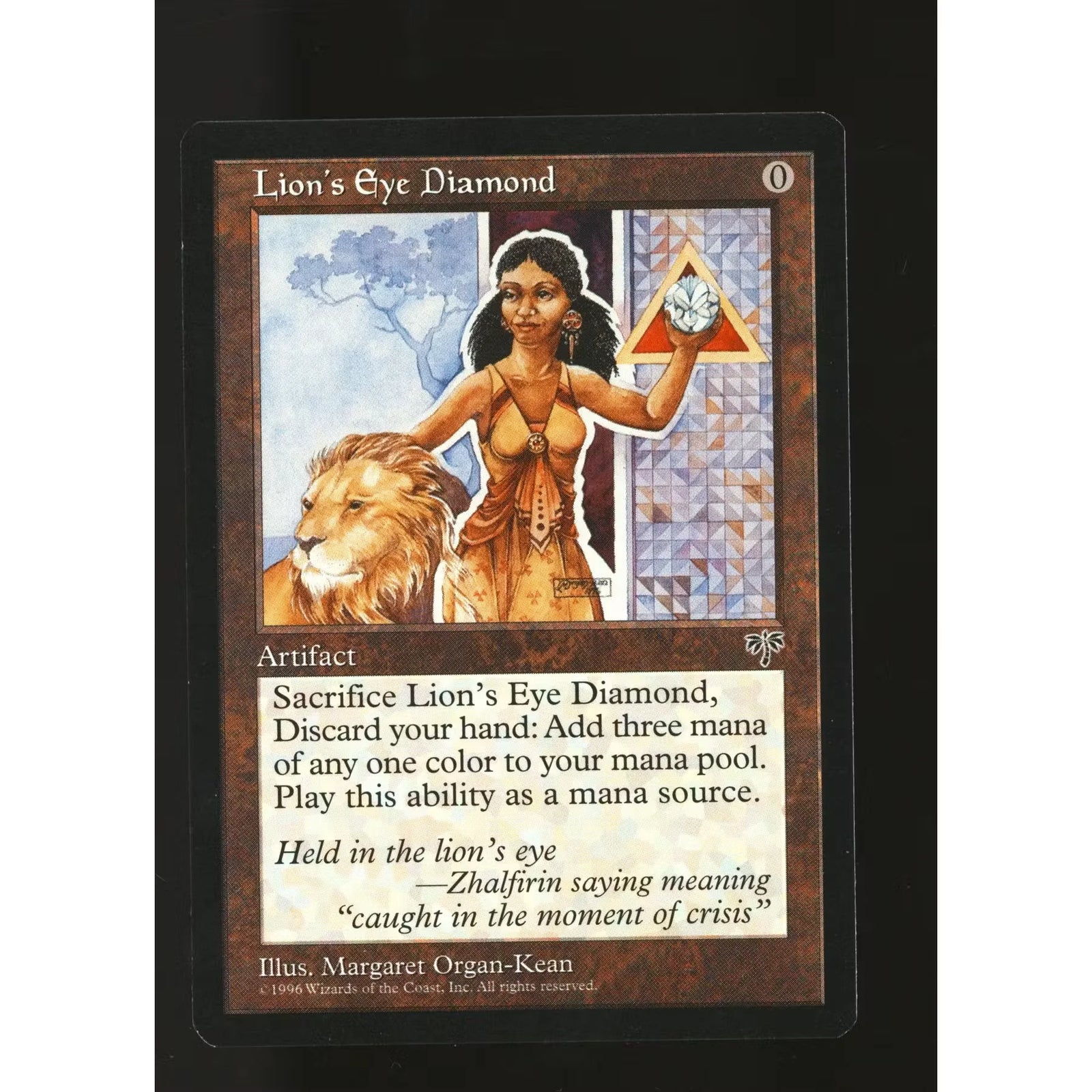 Magic the Gathering Lion's Eye Diamond Mirage Single | Moderately Played
