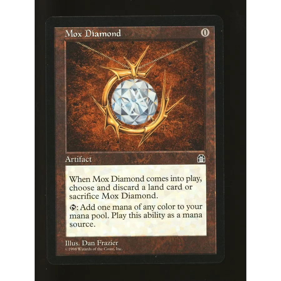 Magic the Gathering Mox Diamond Stronghold | Near Mint Rare