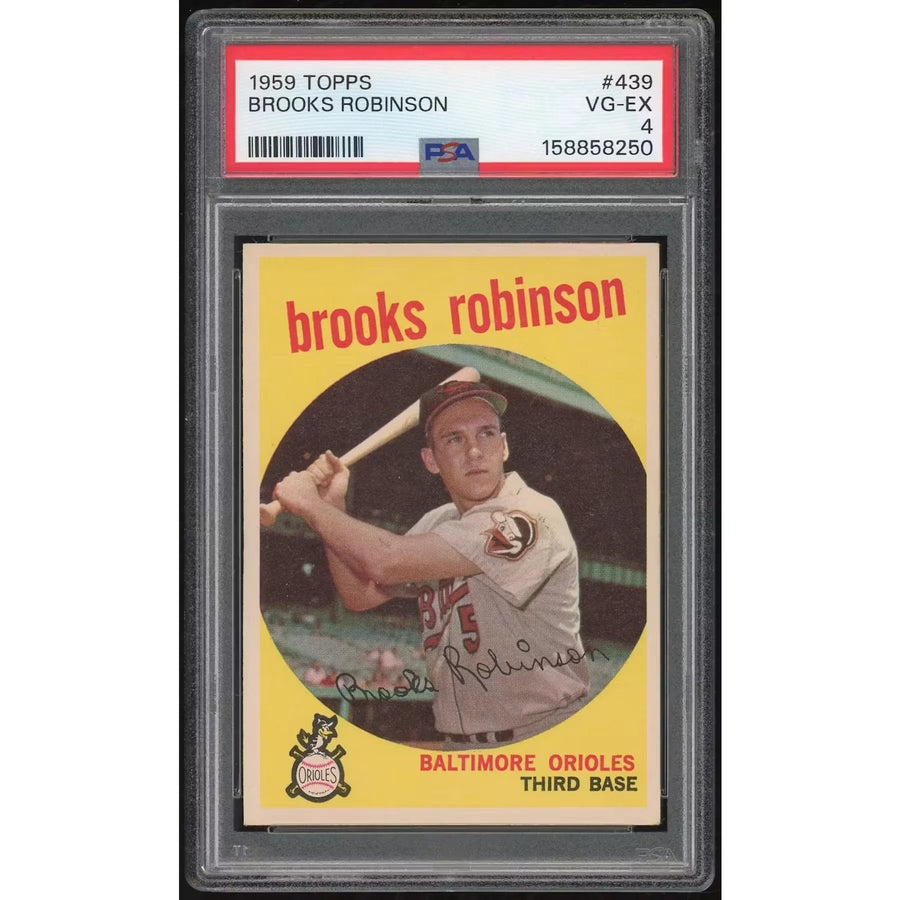 Brooks Robinson 1959 Topps #439 Baseball Card | PSA 4