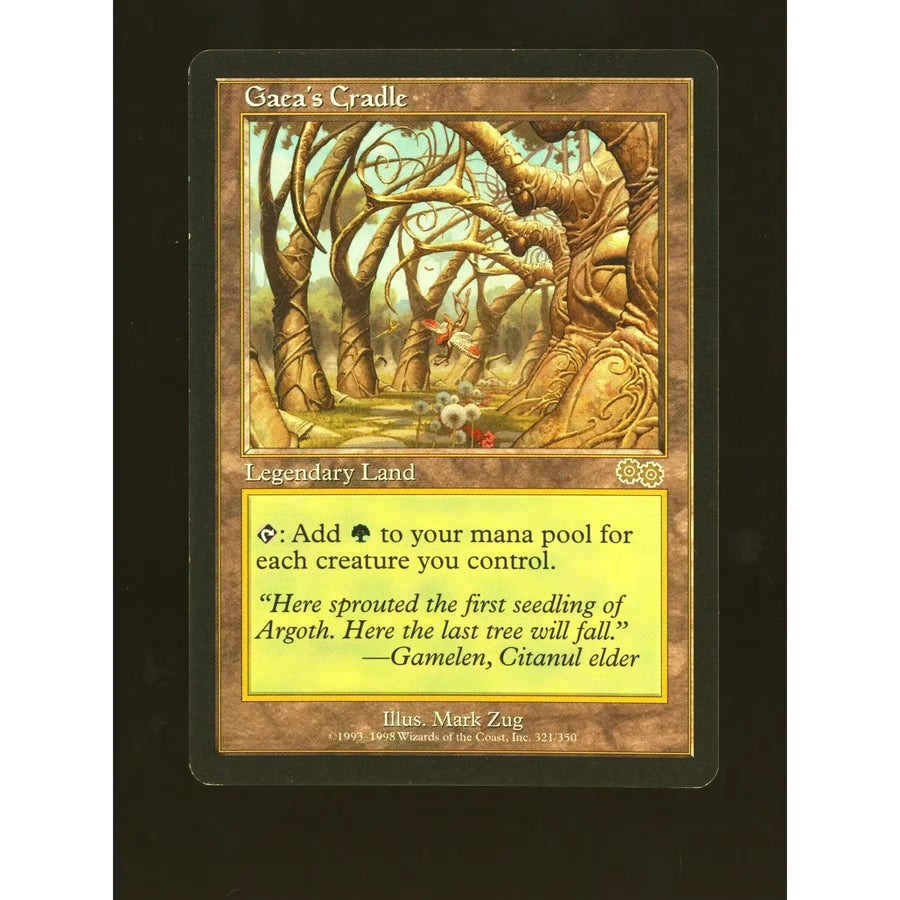 Gaea's Cradle Urza's Saga Single | Near Mint Condition