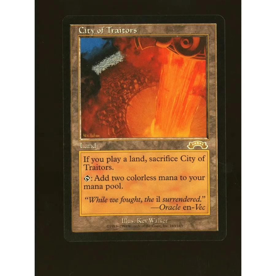 Magic the Gathering City of Traitors Exodus | Near Mint