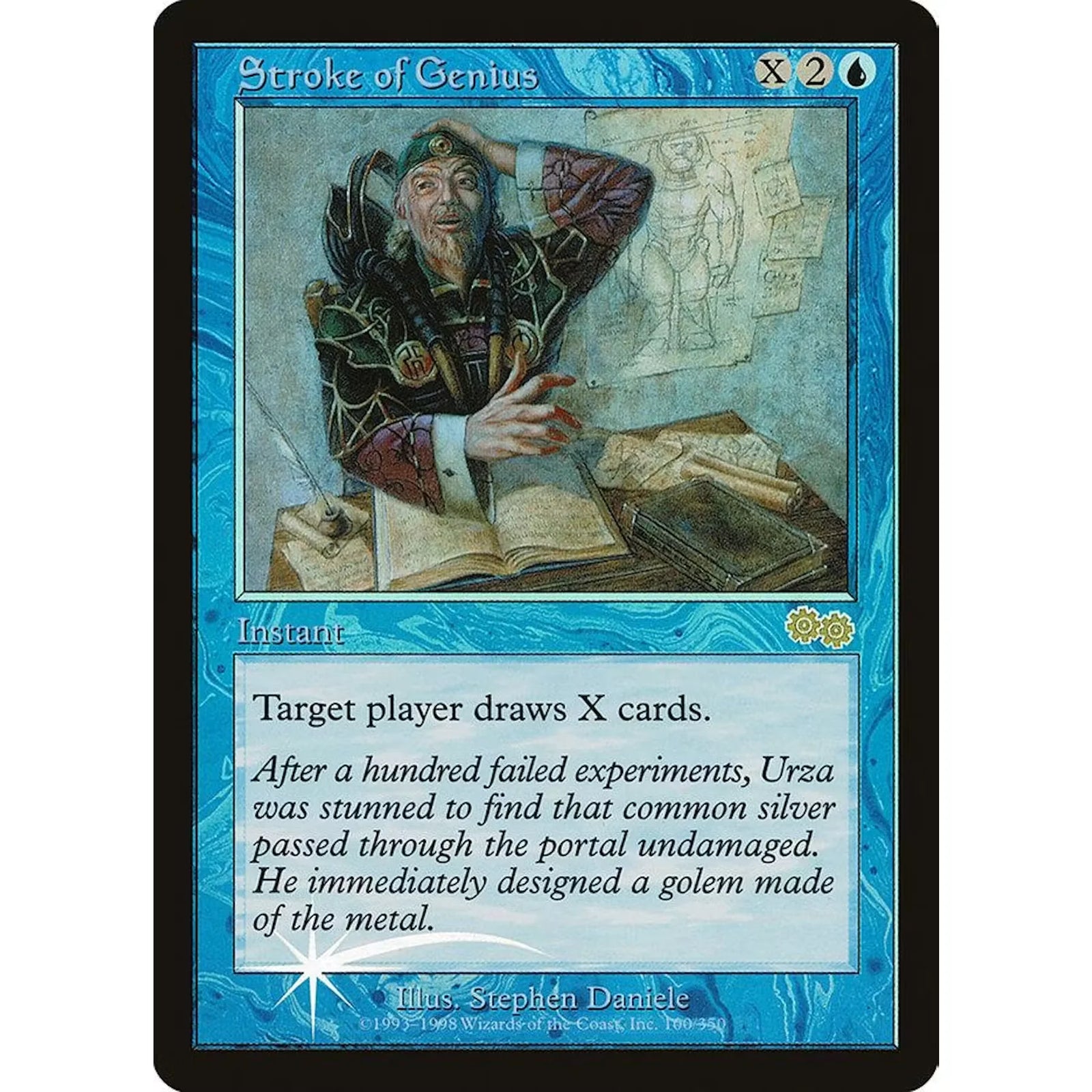 Magic the Gathering Stroke of Genius Judge Promo Foil | Urza's Saga