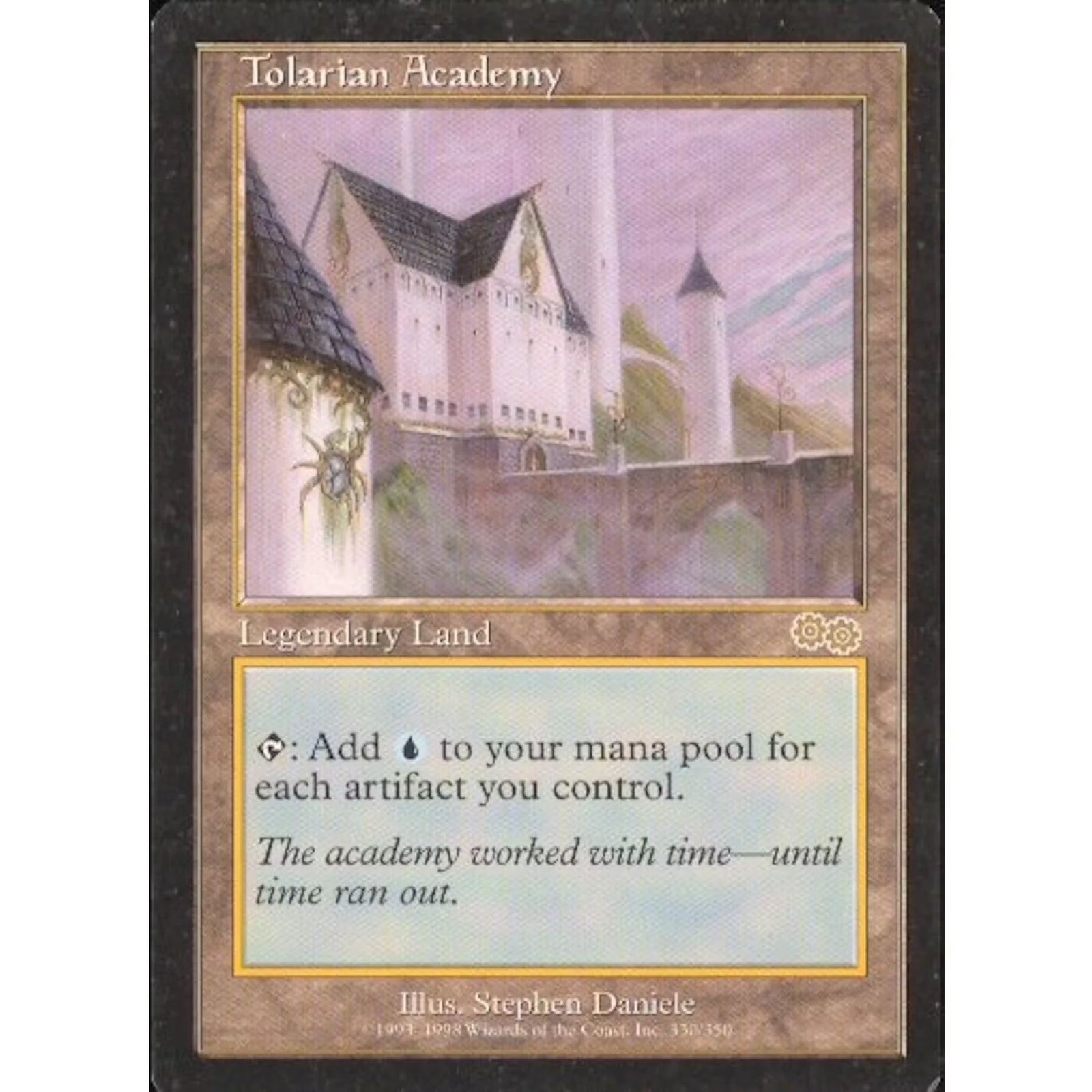 Magic the Gathering Tolarian Academy | Urza's Saga Rare