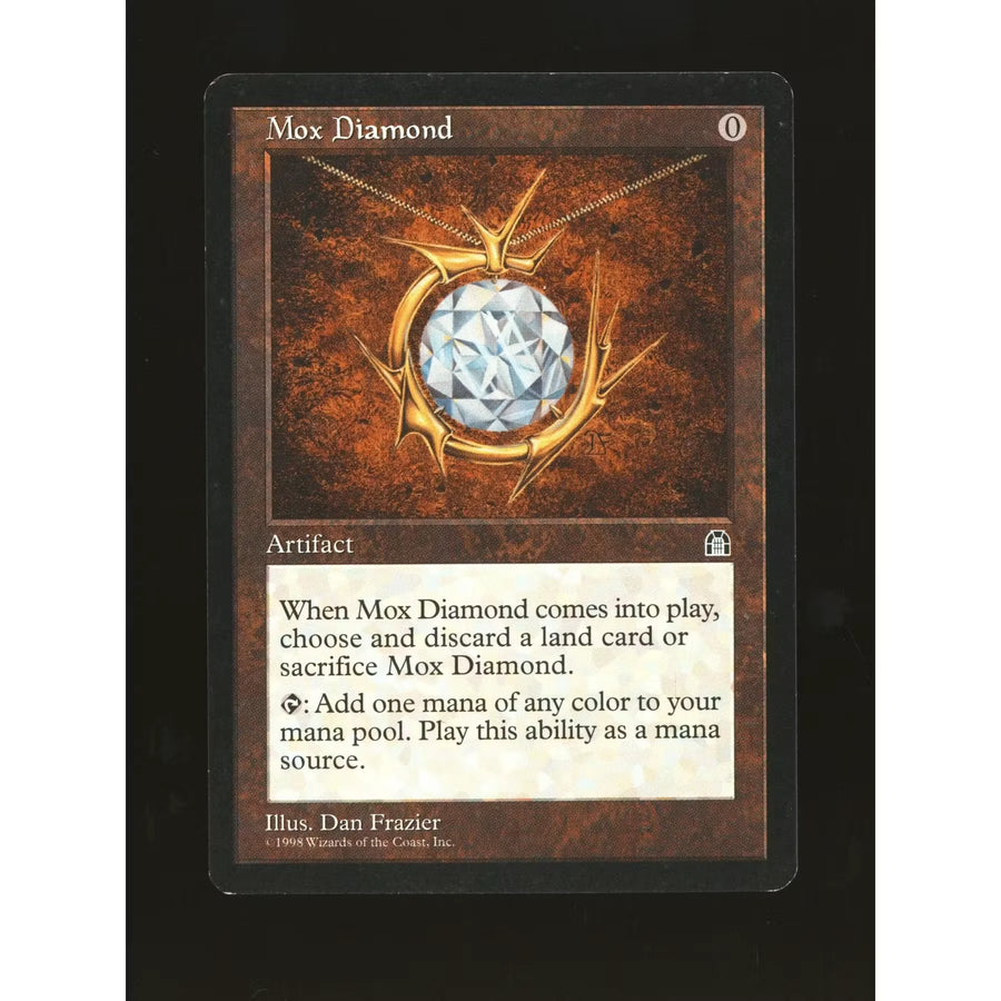 Magic the Gathering Mox Diamond Stronghold | Light Play Rare