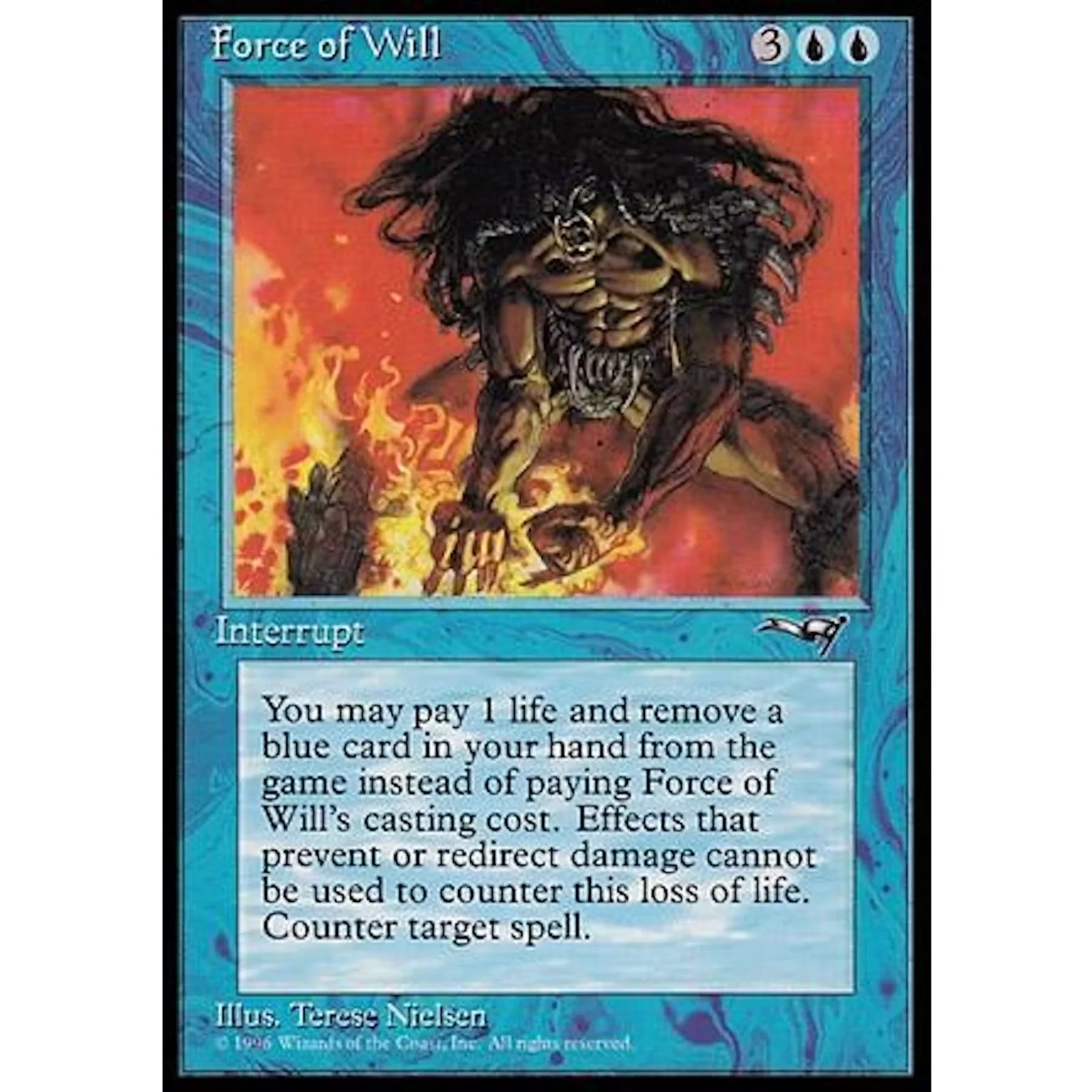 Force of Will Alliances Single | Light Play Condition