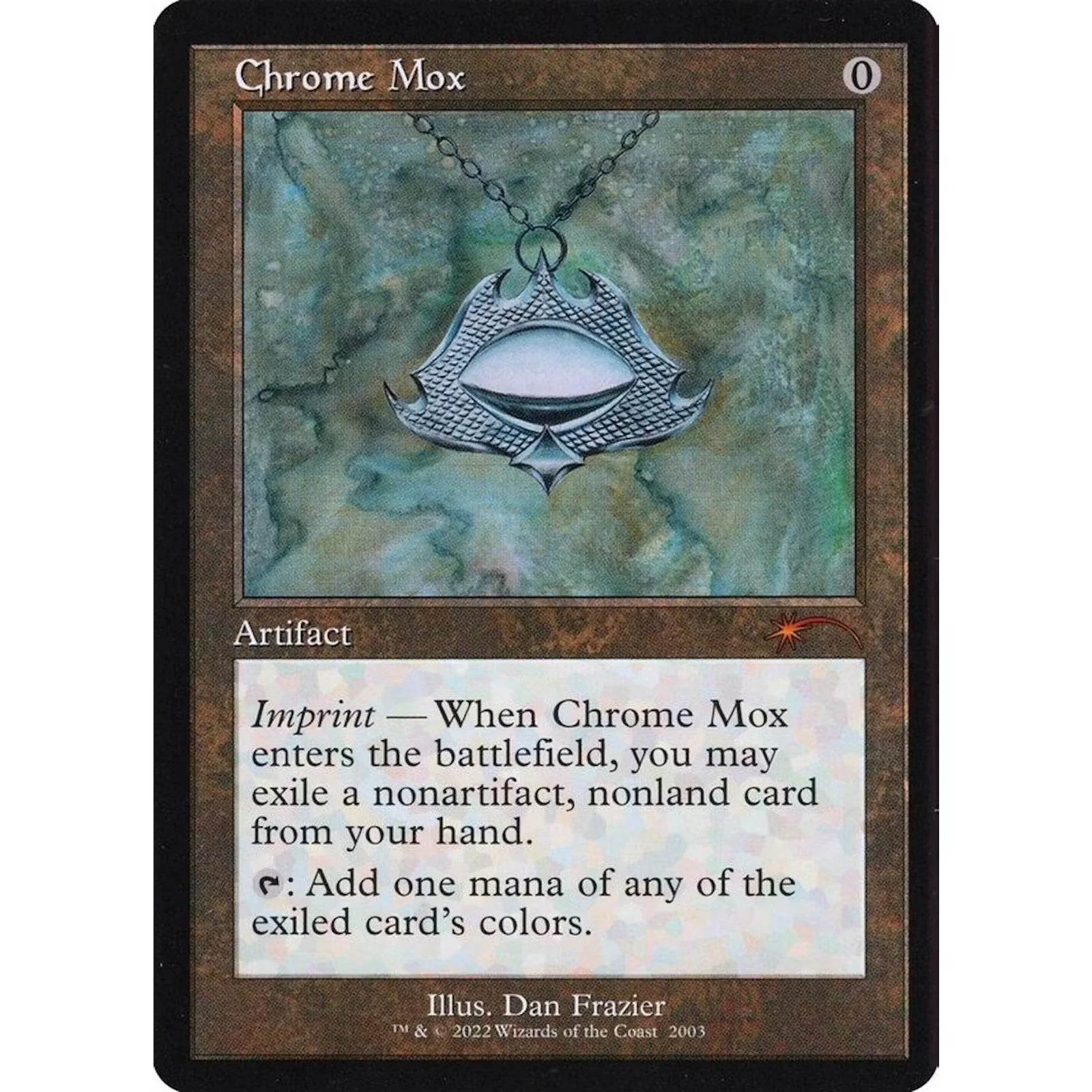 Magic the Gathering Secret Lair Chrome Mox 2003 | Near Mint