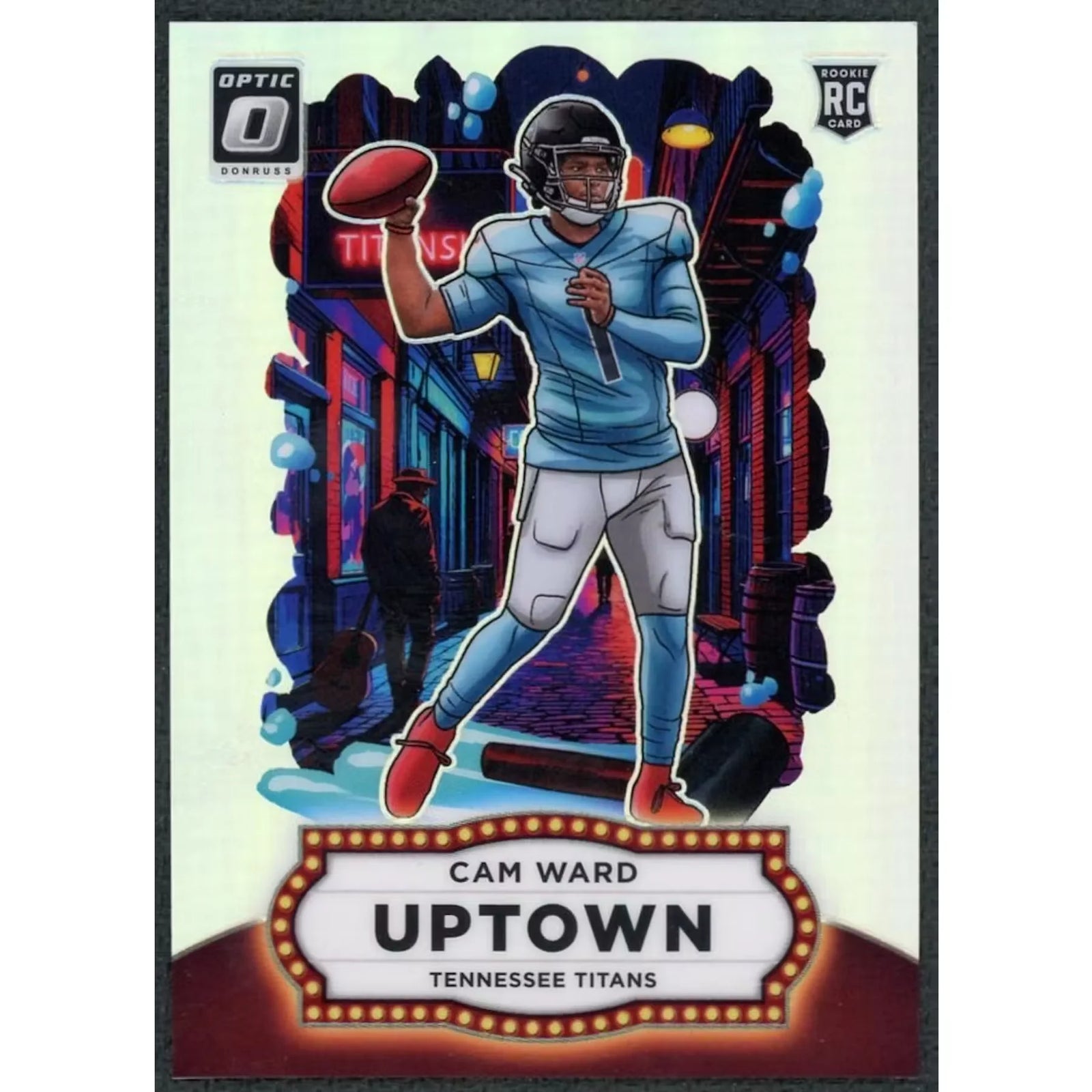 Cam Ward 2025 Panini Prizm Donruss Optic Uptown #6