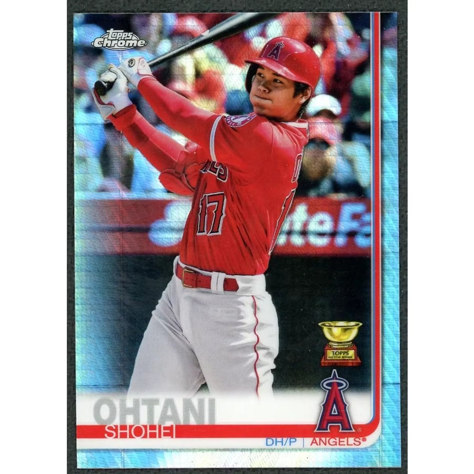 Shohei Ohtani 2019 Topps Chrome Prism Refractor Rookie Cup #1