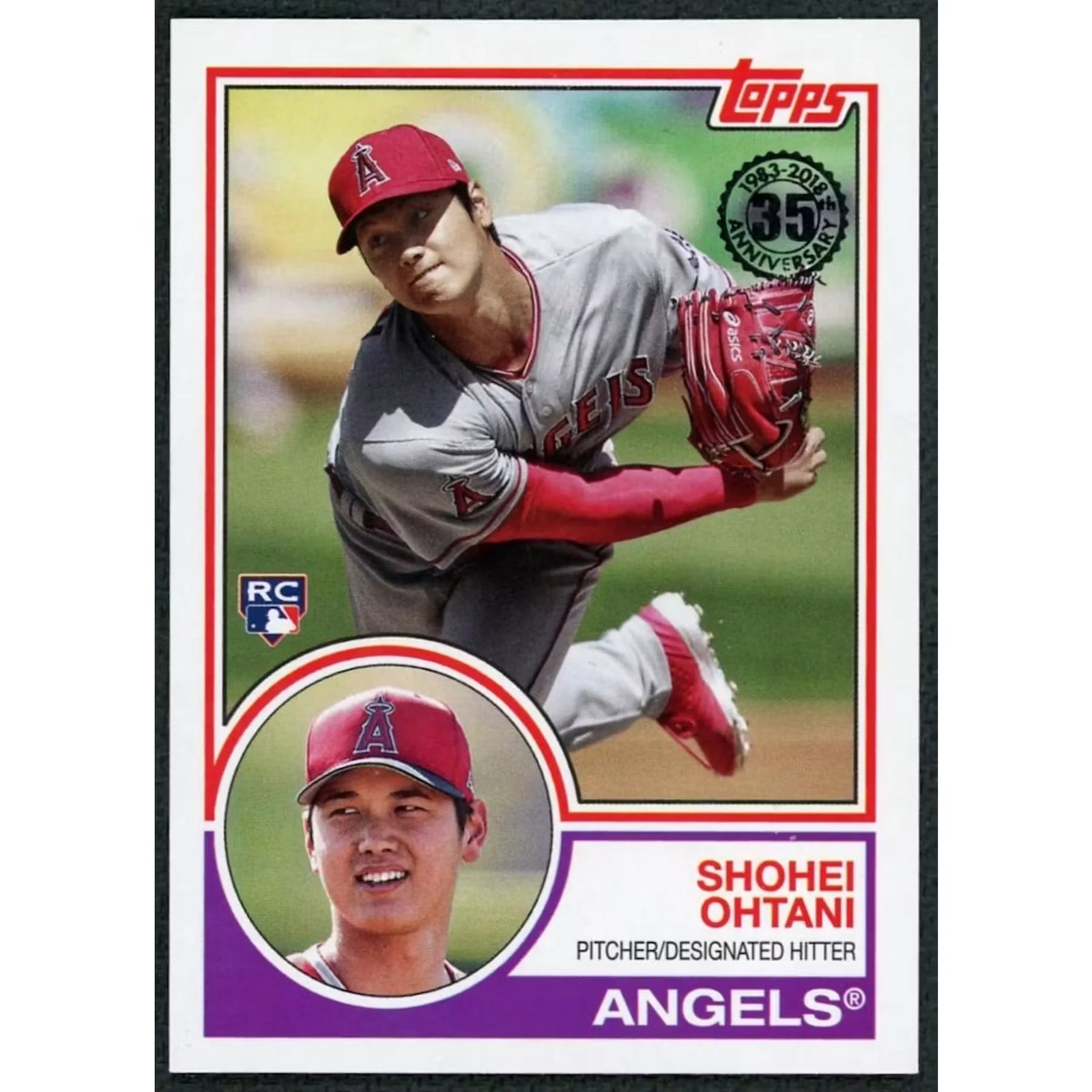 Shohei Ohtani 2018 Topps Update Rookie 1983 Topps #83-2