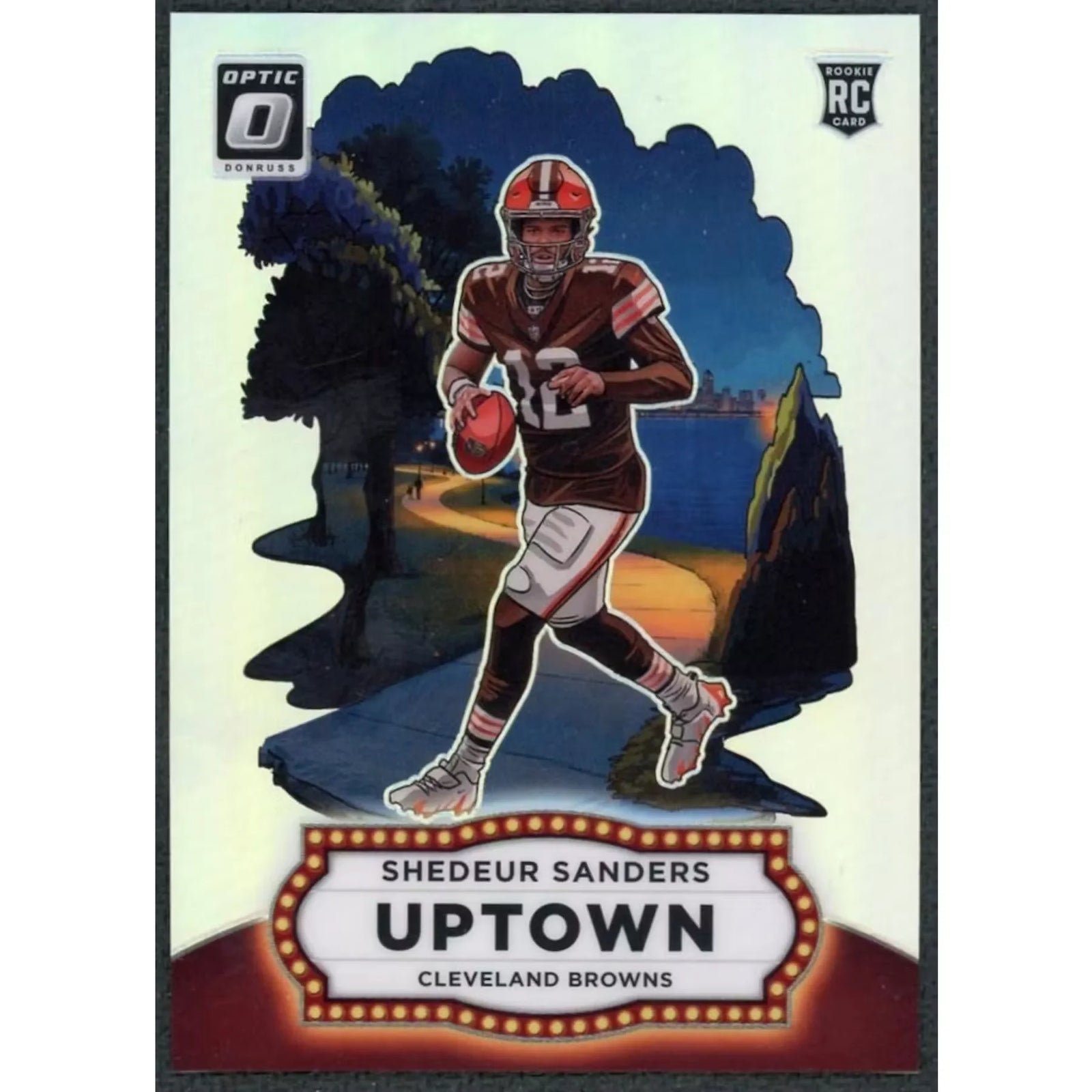 Shedeur Sanders 2025 Panini Donruss Optic Uptown Rookie #18