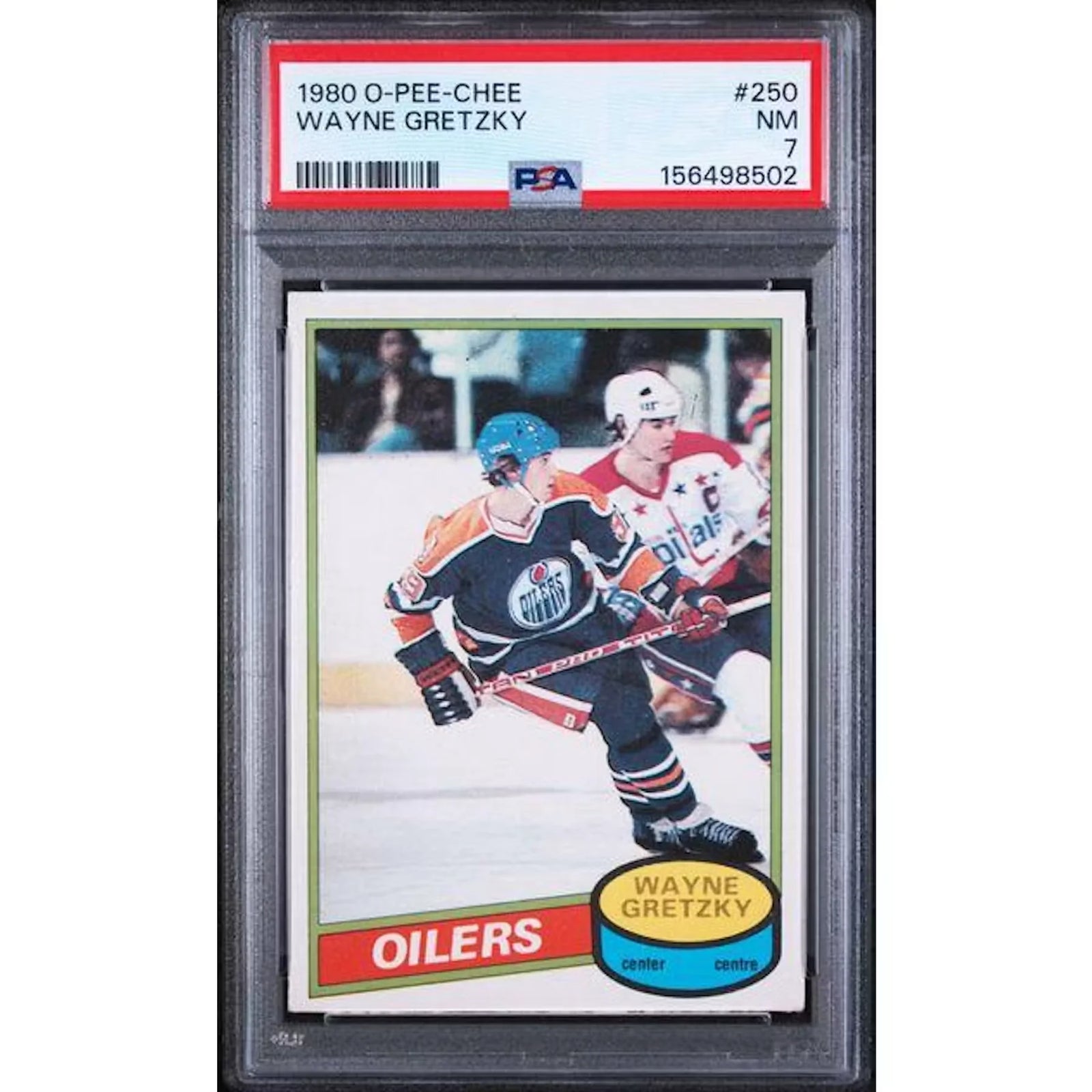 Wayne Gretzky 1980 O-Pee-Chee #250 Card | PSA 7