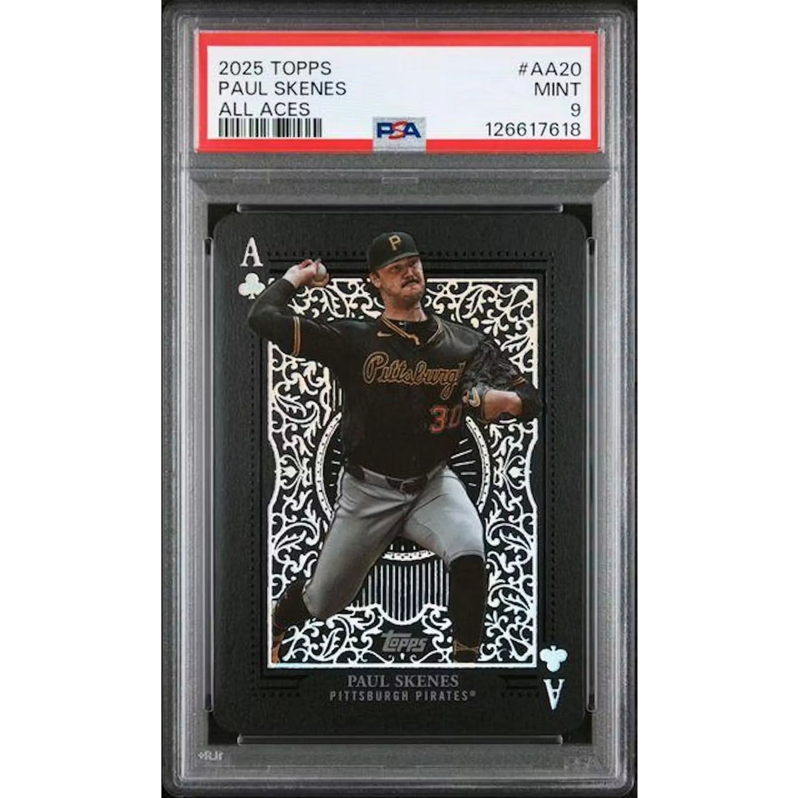 Paul Skenes 2025 Topps All Aces #AA20 | PSA 9