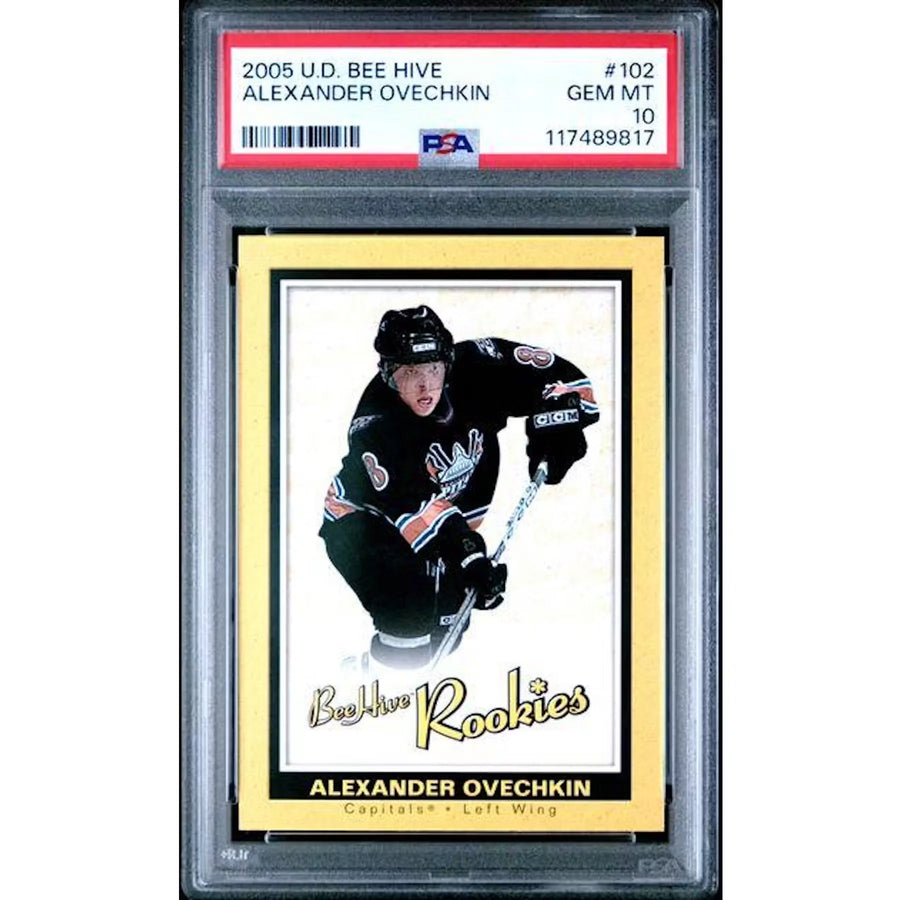 Alexander Ovechkin 2005-06 Upper Deck Beehive Rookie #102 | PSA 10