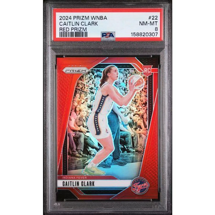 Caitlin Clark 2024 Panini Prizm WNBA #22 | PSA 8