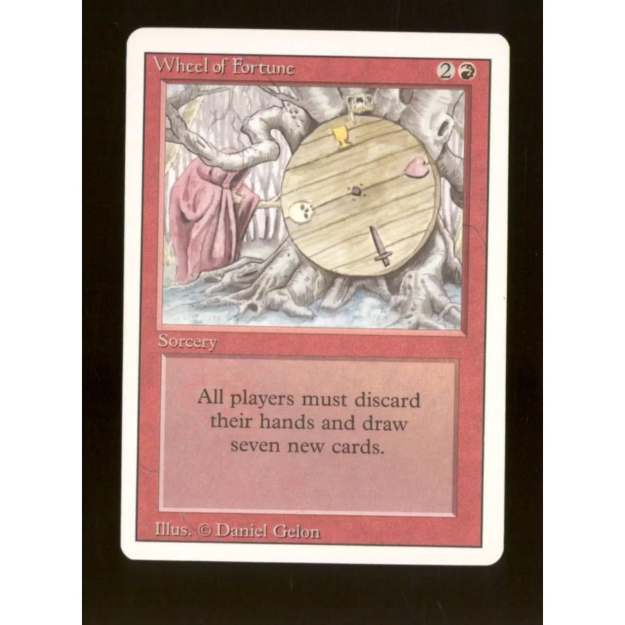 Wheel of Fortune Magic the Gathering 3rd Edition Revised | Near Mint