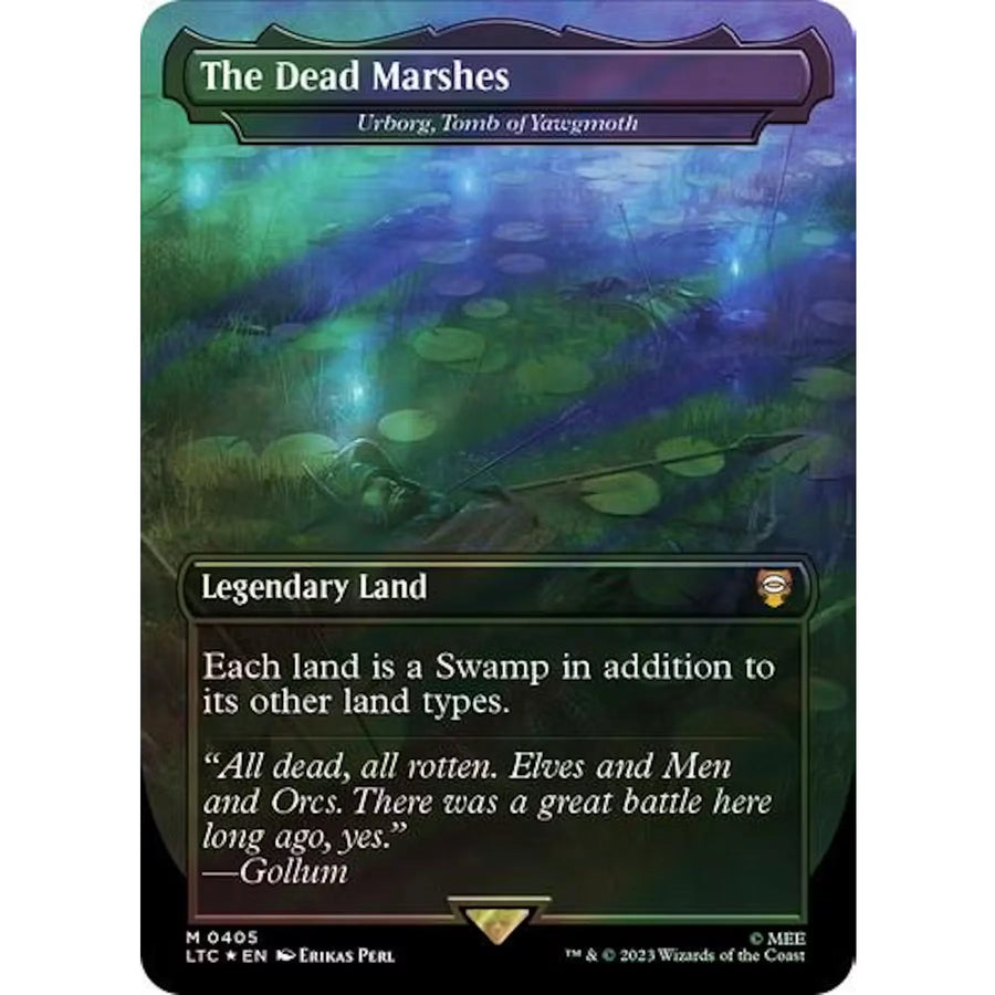 Urborg, Tomb of Yawgmoth Signed Magic Card | LOTR Surge Foil | Near Mint