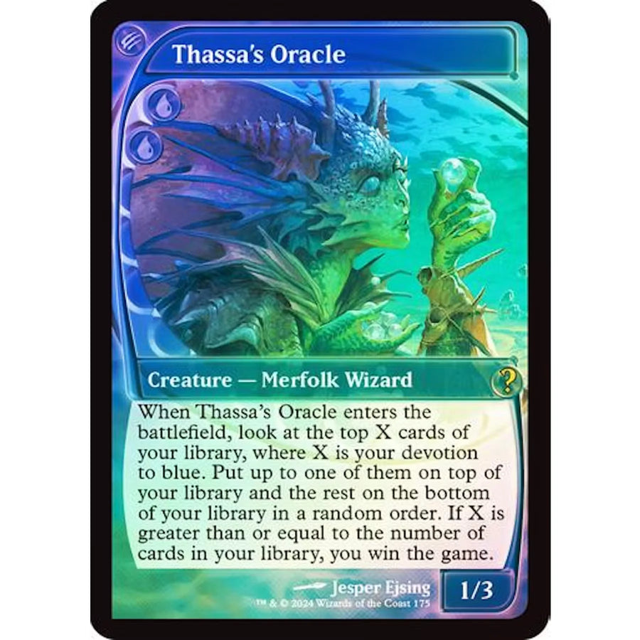 Magic the Gathering Thassa's Oracle FOIL | Mystery Booster 2 Near Mint