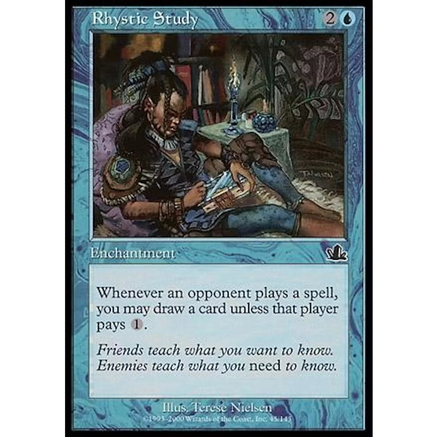 Magic the Gathering Rhystic Study Prophecy | Near Mint
