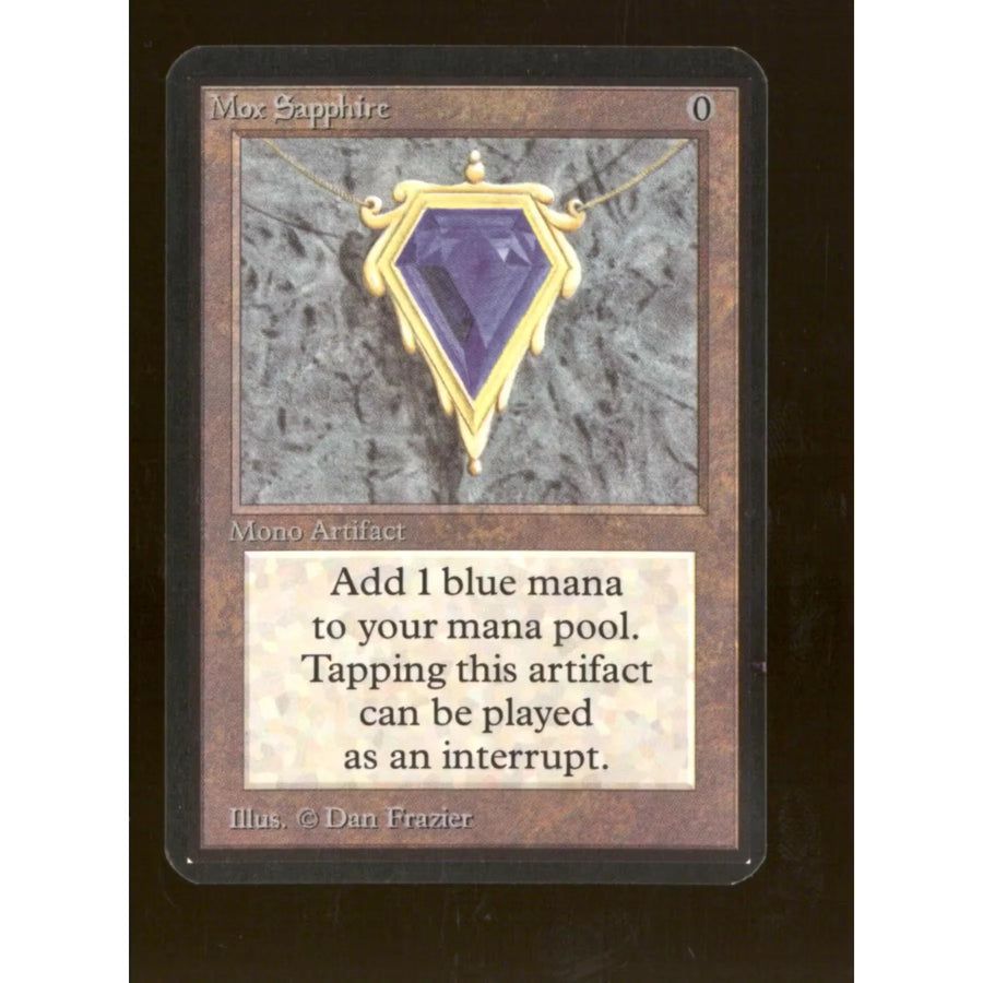 Magic the Gathering Alpha Mox Sapphire | Near Mint