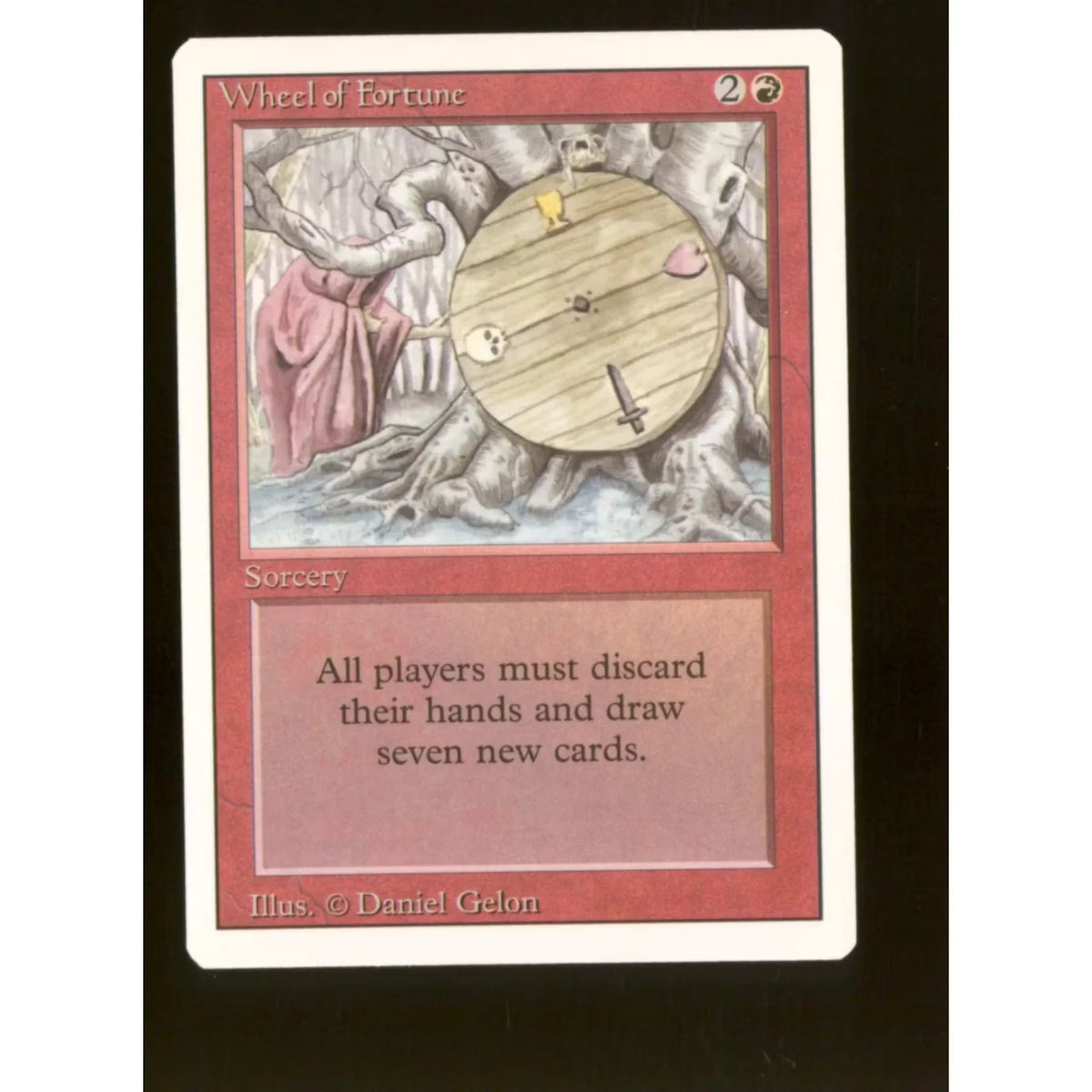 Magic the Gathering Wheel of Fortune | 3rd Edition Revised Near Mint