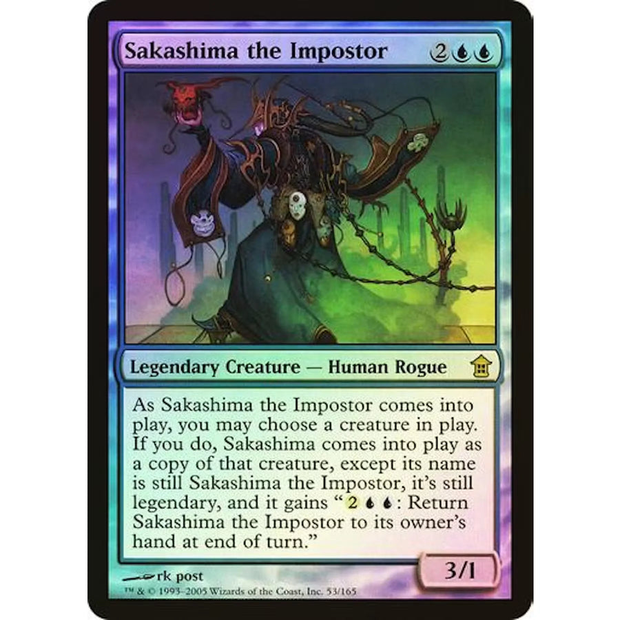Sakashima the Imposter Foil | Magic the Gathering Saviors of Kamigawa | Near Mint