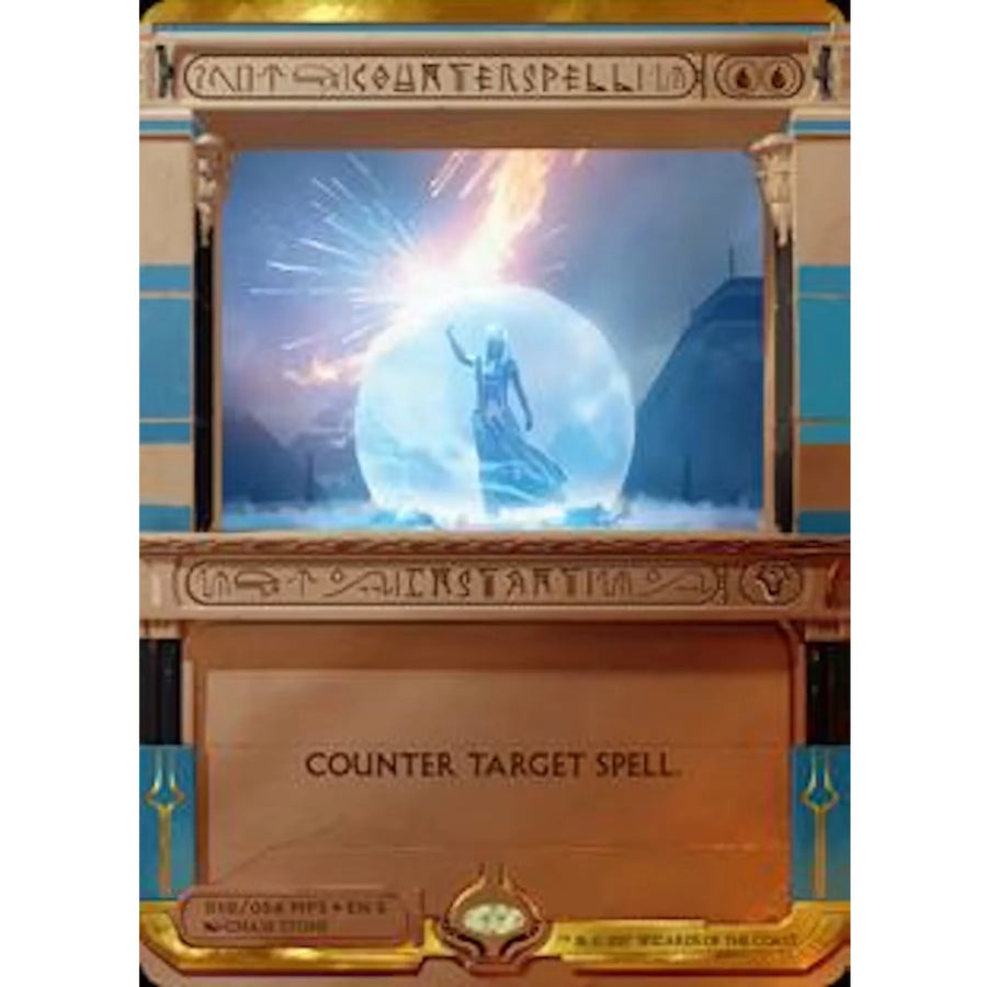 Magic the Gathering Counterspell Amonkhet Invocation Foil | Near Mint
