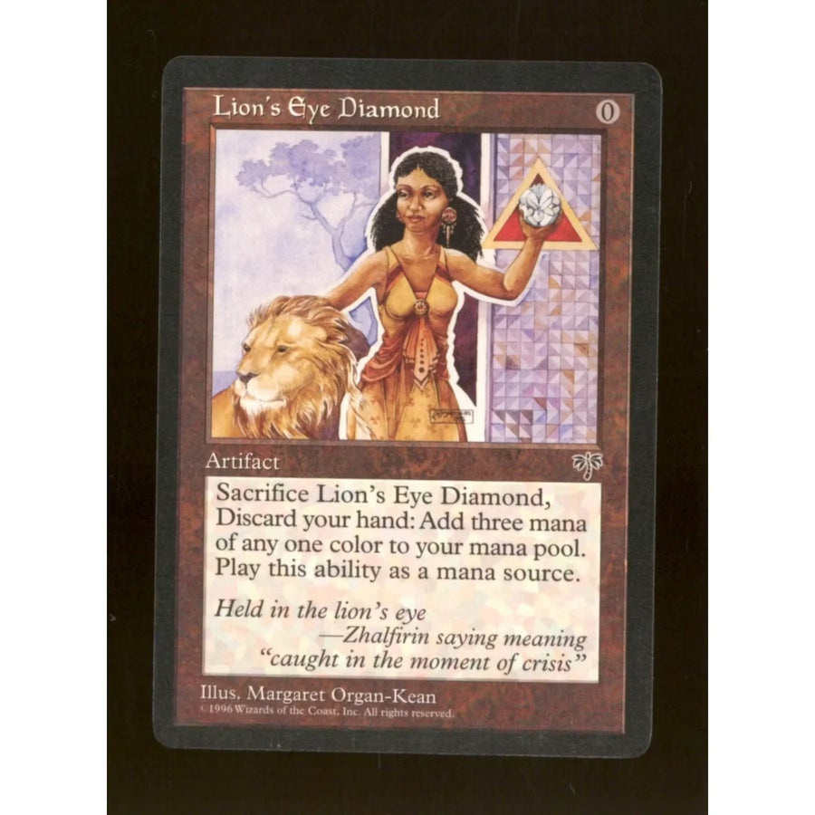 Magic the Gathering Lion's Eye Diamond Mirage | Near Mint Rare