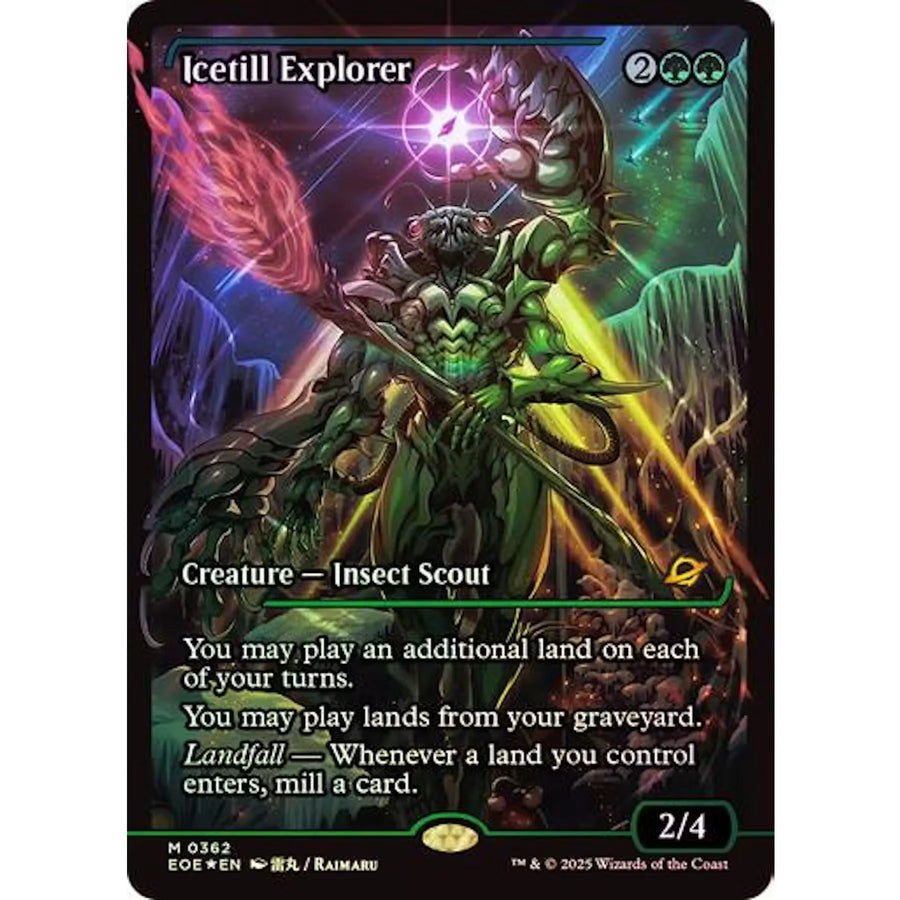 Magic the Gathering Icetill Explorer Showcase Foil | Edge of Eternities | Near Mint