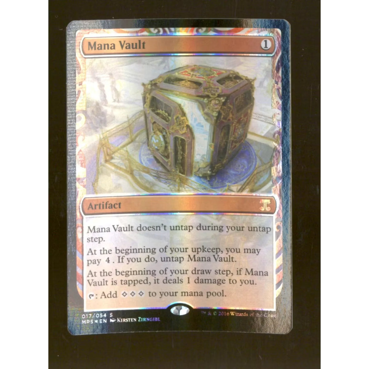 Magic the Gathering Mana Vault | Kaladesh Inventions Near Mint