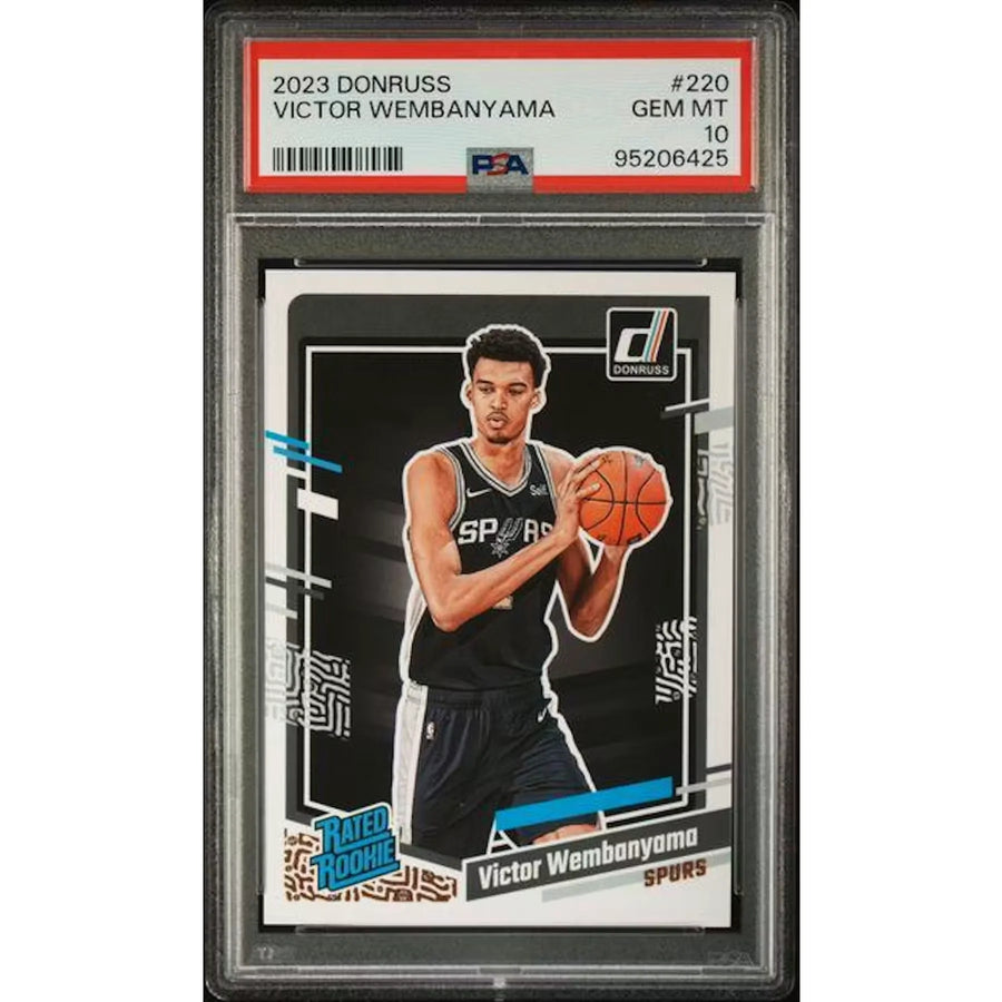 Victor Wembanyama 2023-24 Panini Donruss Rated Rookie #220 | PSA 10