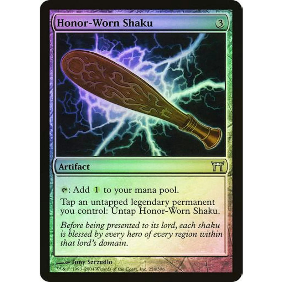 Magic the Gathering Honor-Worn Shaku Foil | Champions of Kamigawa | Near Mint